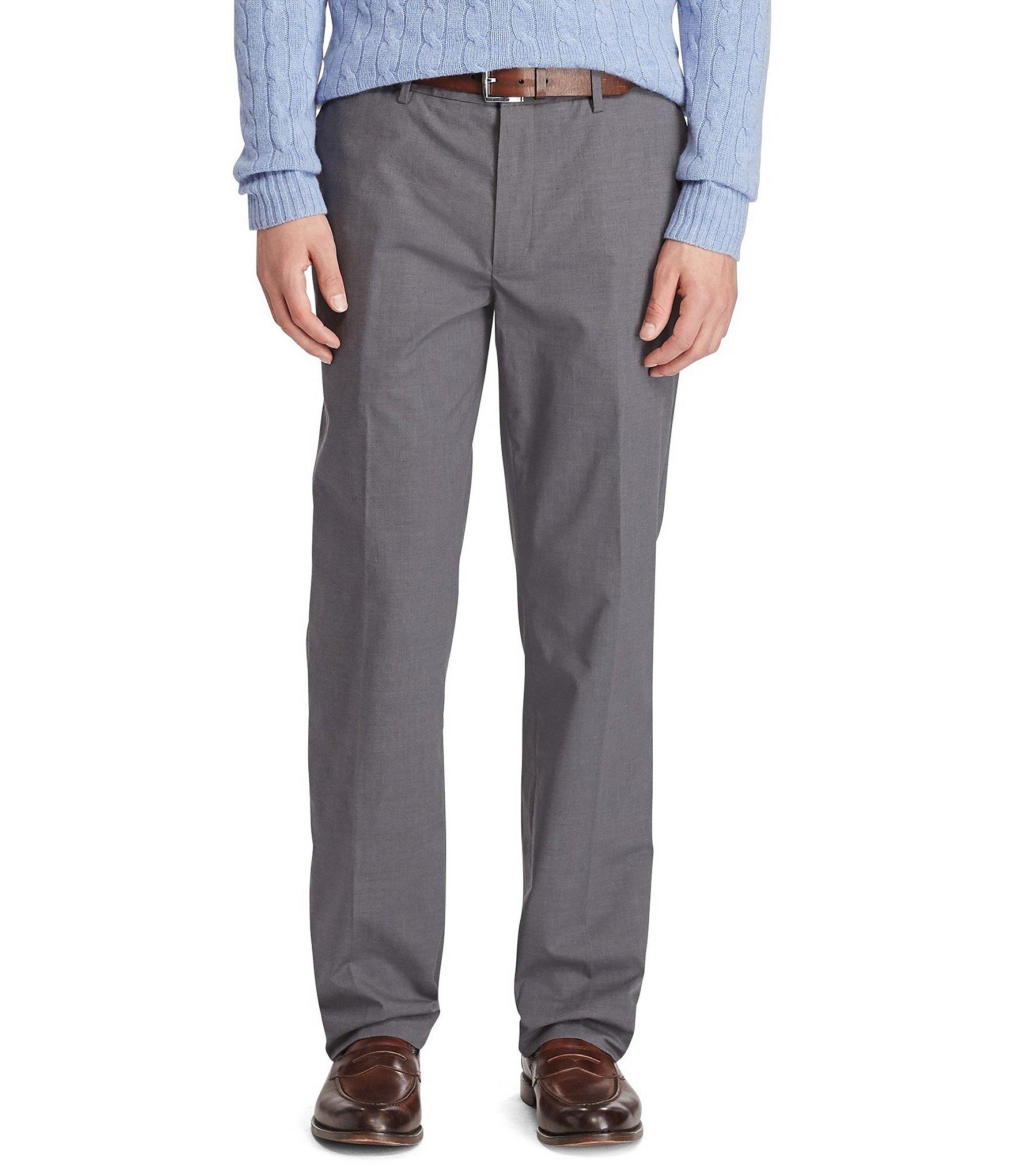 Polo ralph lauren Classic-fit Stretch Chino Pants in Gray for Men | Lyst