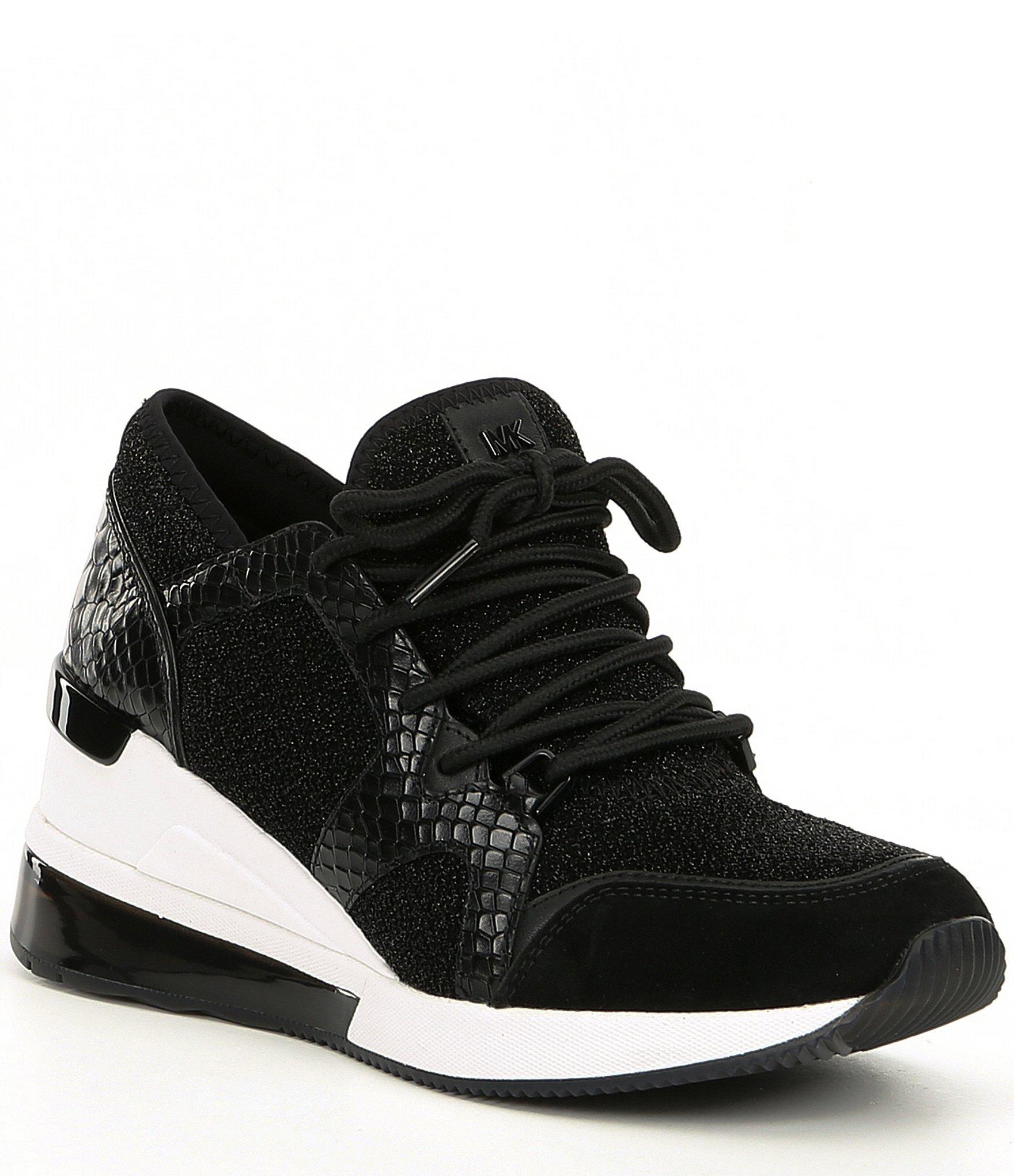 MICHAEL Michael Kors Liv Trainer Extreme Sneakers in Black - Lyst