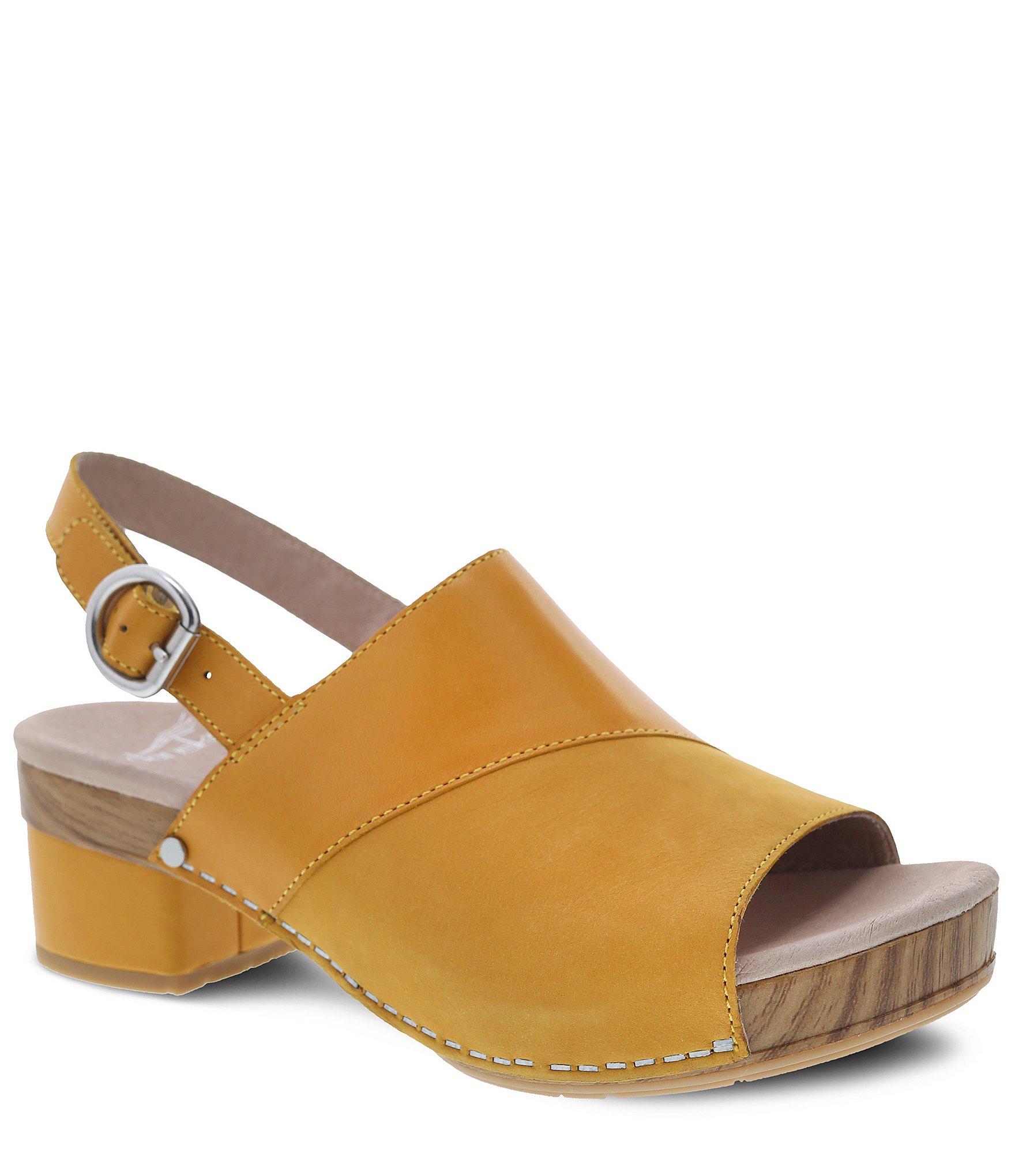 dansko sand parson leather mule