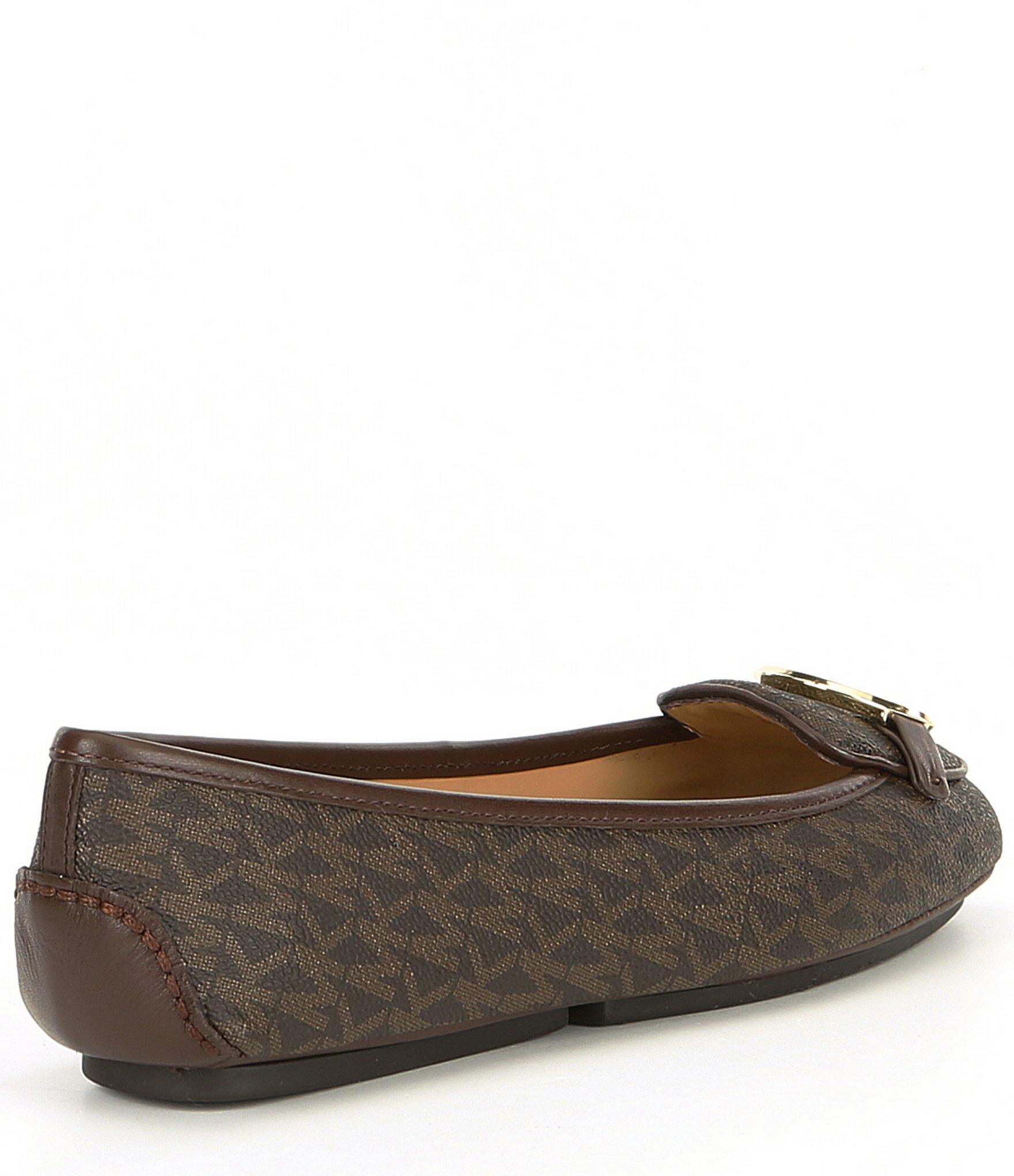 michael kors lillie leather moccasin
