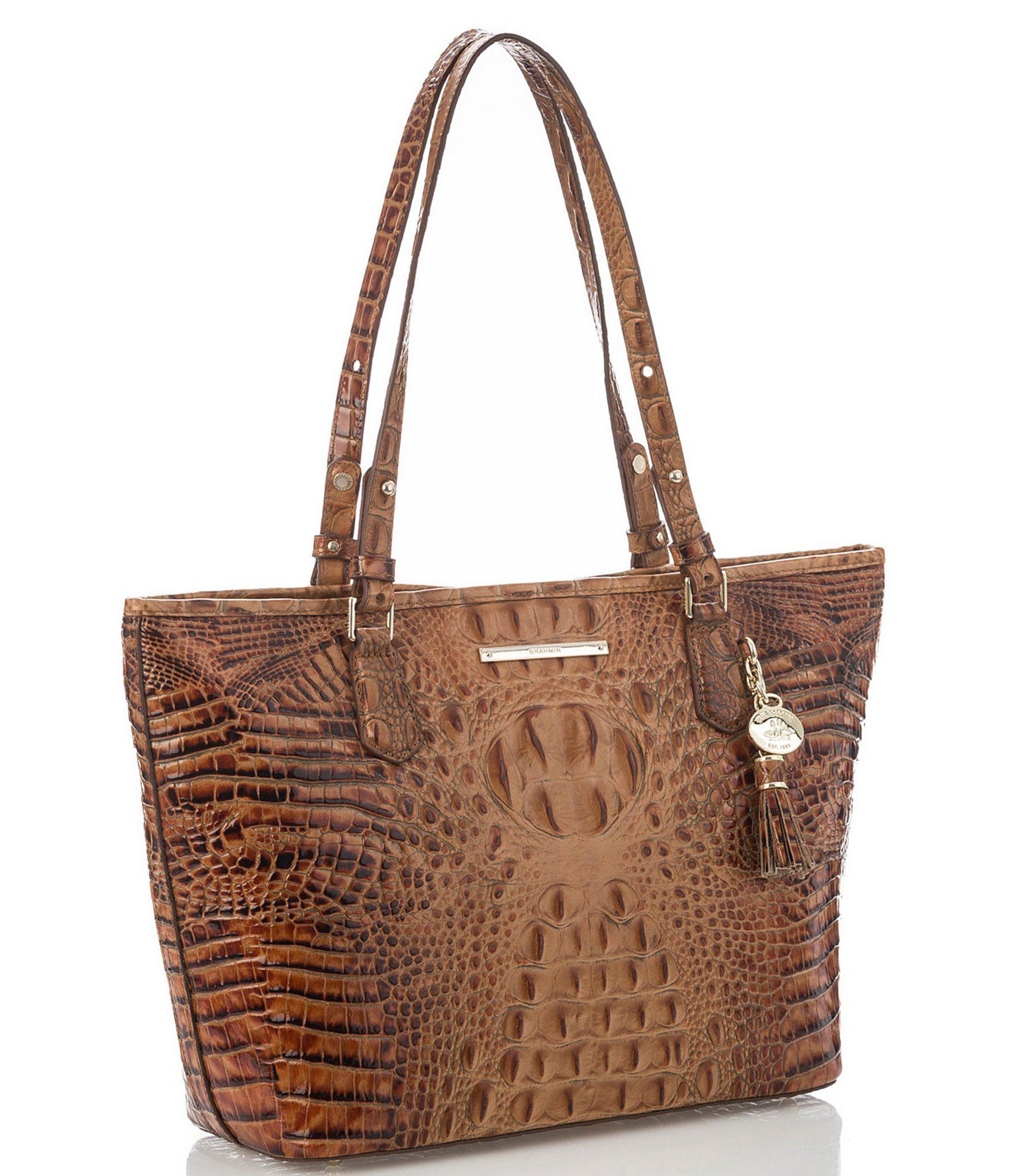 Brahmin Toasted Almond Collection Medium Asher Tote in Brown - Lyst