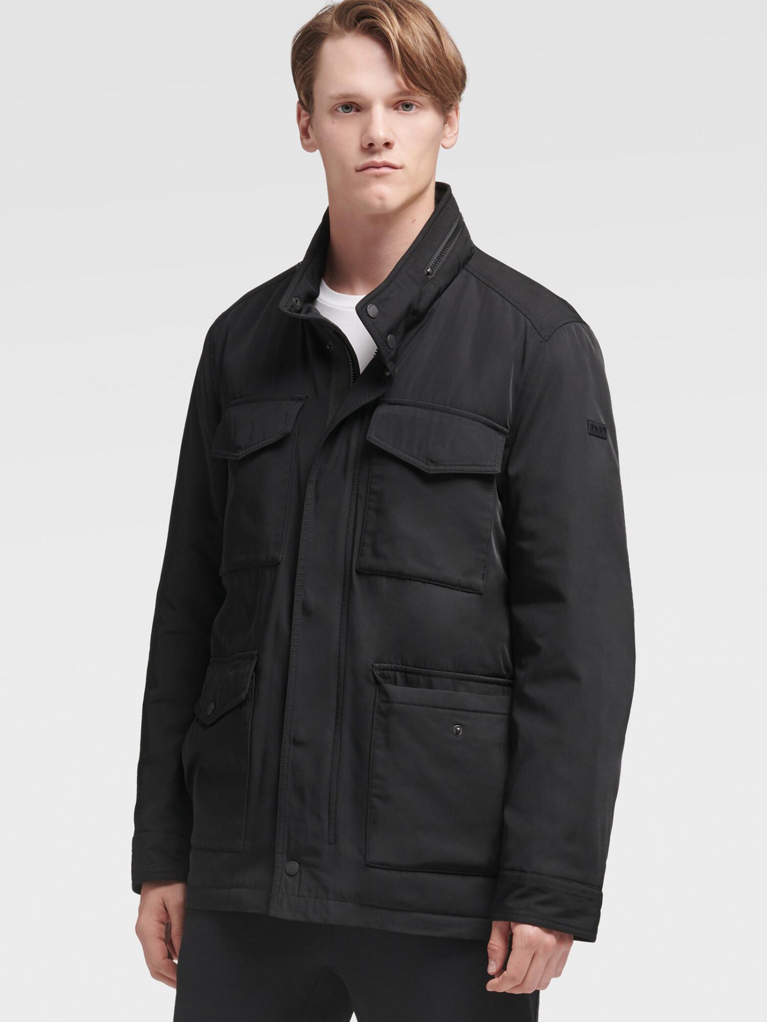 DKNY M-65 Field Jacket in Black for Men - Lyst