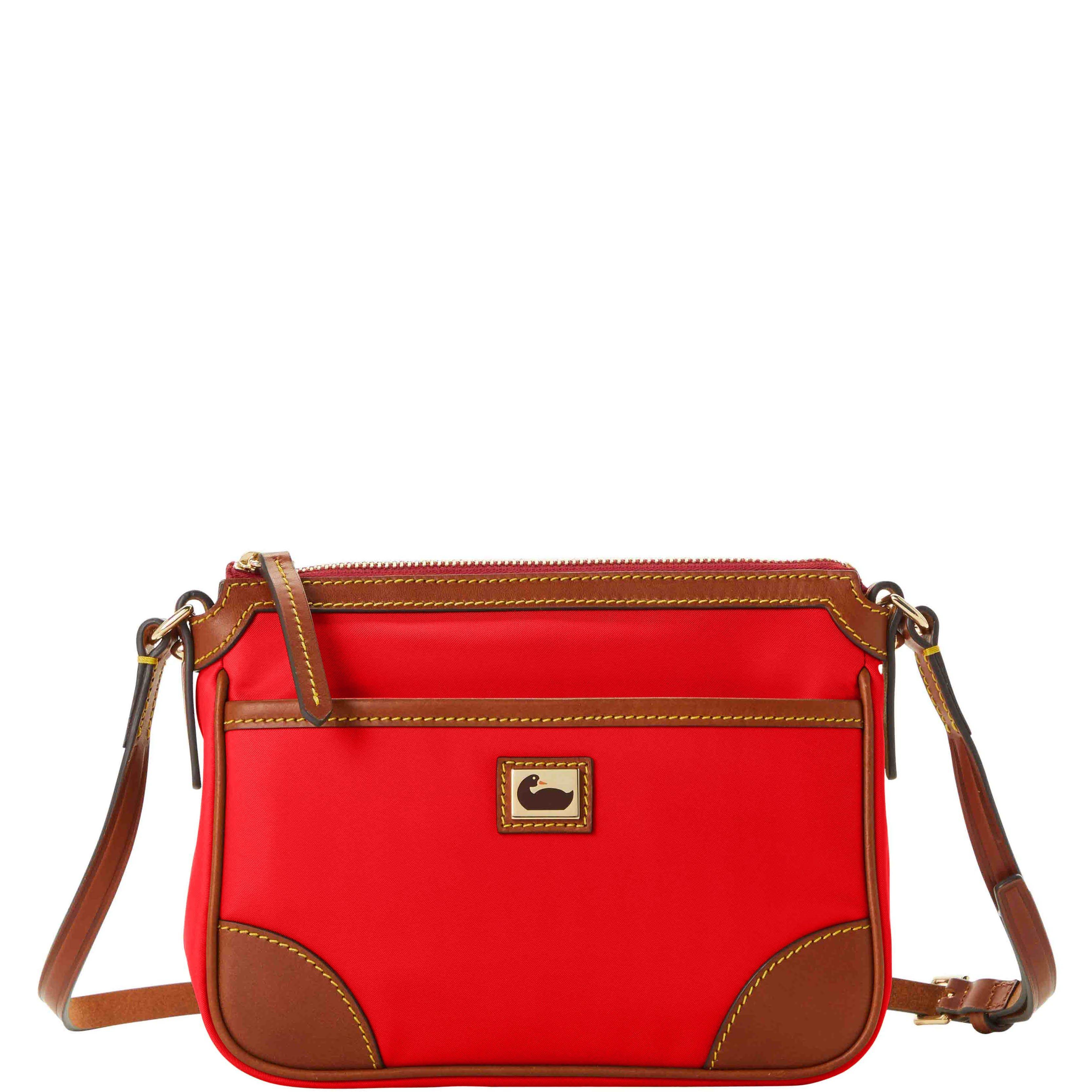 Dooney & Bourke Synthetic Wayfarer East West Pocket Crossbody in Red - Lyst