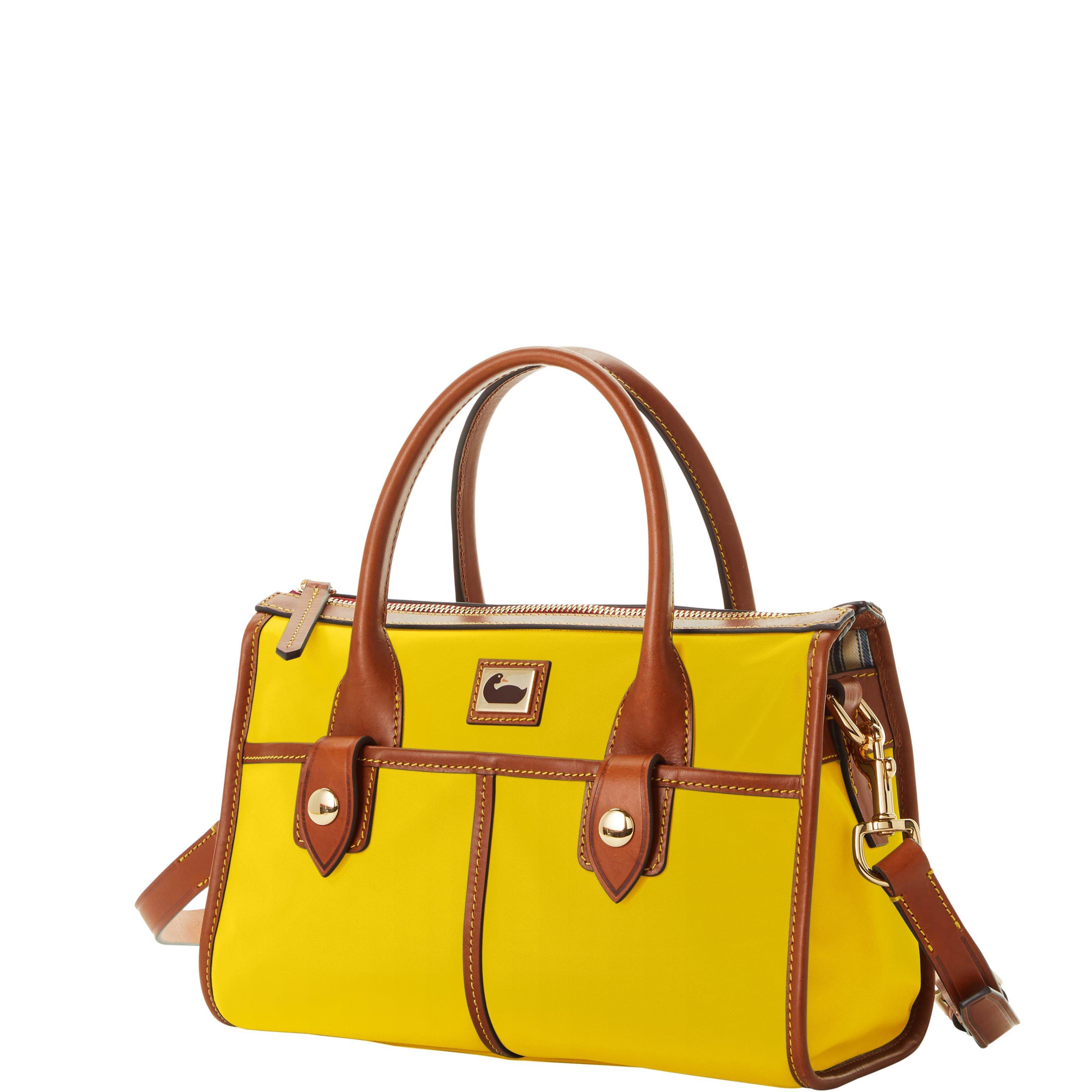 Dooney & Bourke Wayfarer Small Satchel in Yellow - Lyst