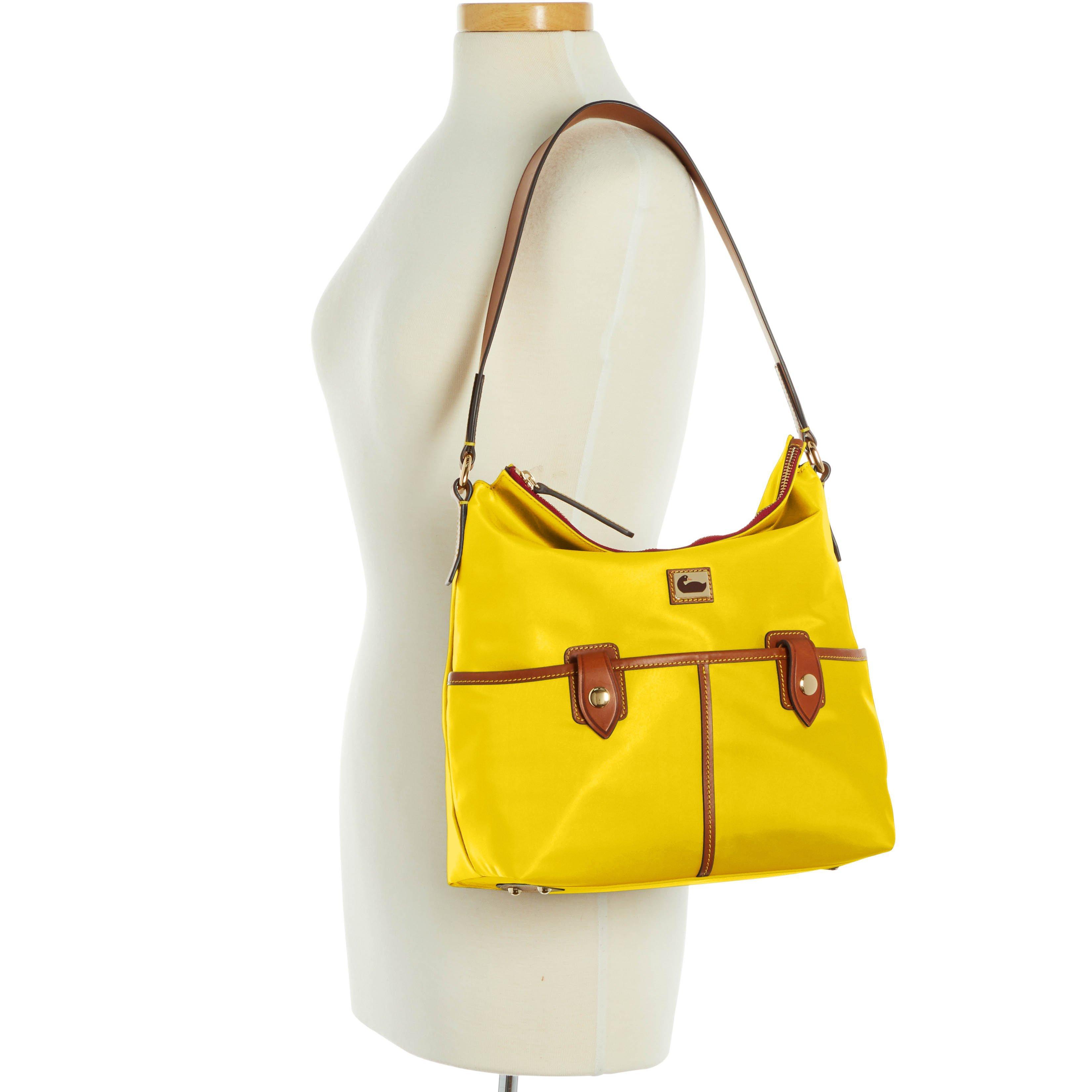 Dooney & Bourke Wayfarer Sac in Yellow Lyst