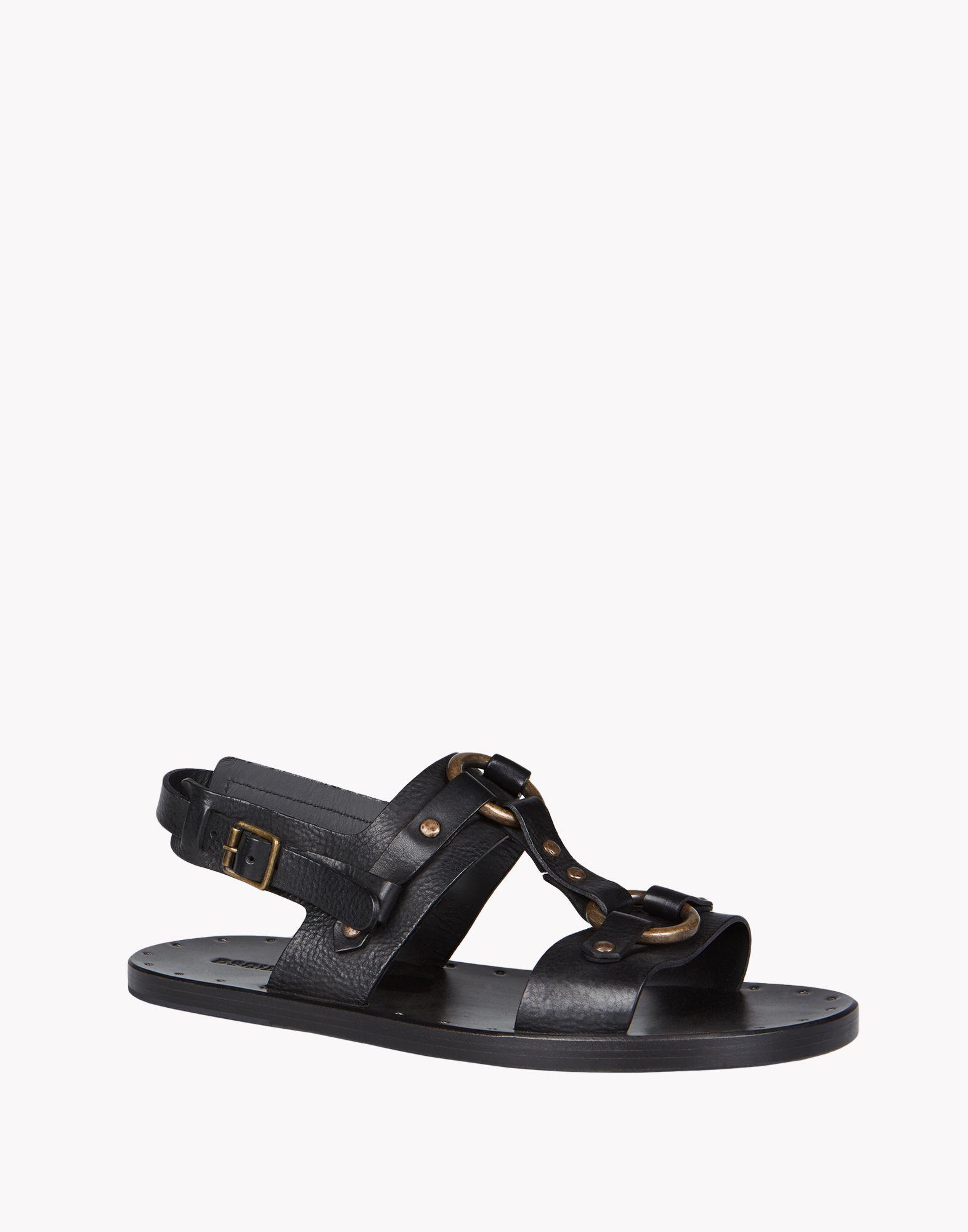 Lyst - DSquared² Moses Sandals in Black for Men
