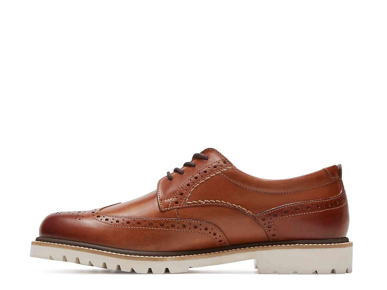 rockport men's marshall wingtip oxfords