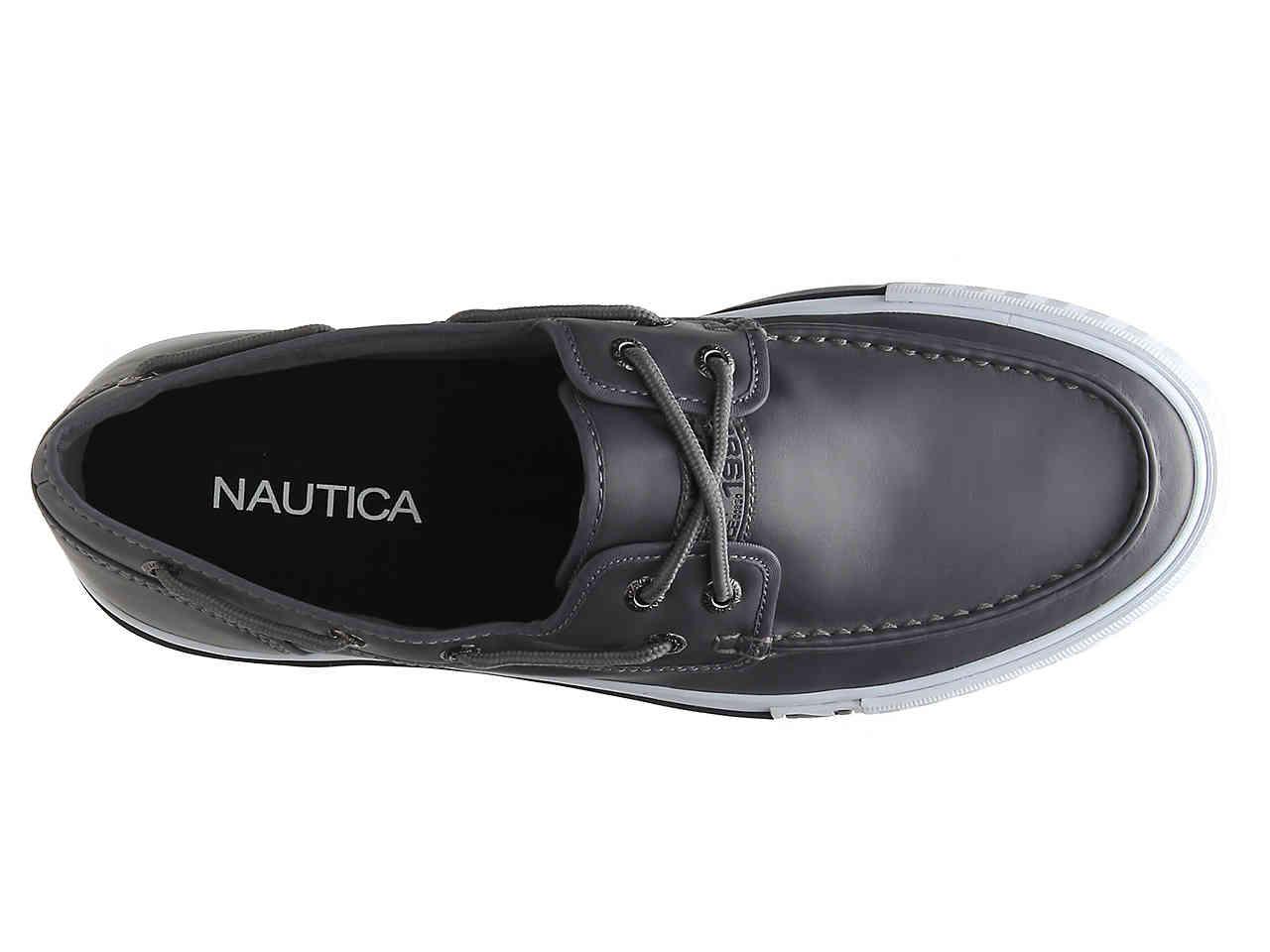 nautica leather boat shoes