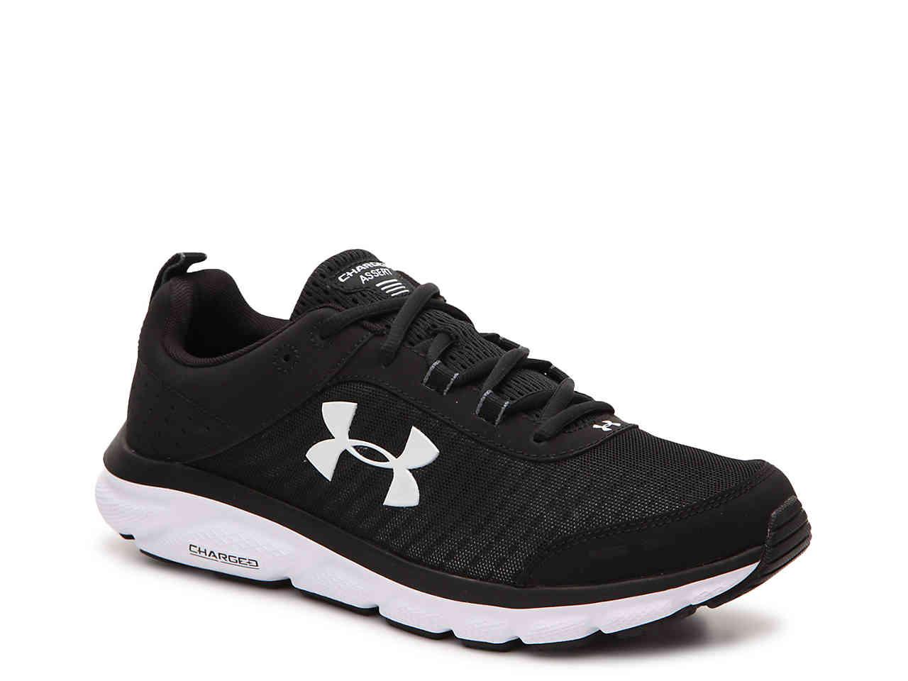 Under Armour Charged Assert 8 Running Shoe in Black for Men - Lyst