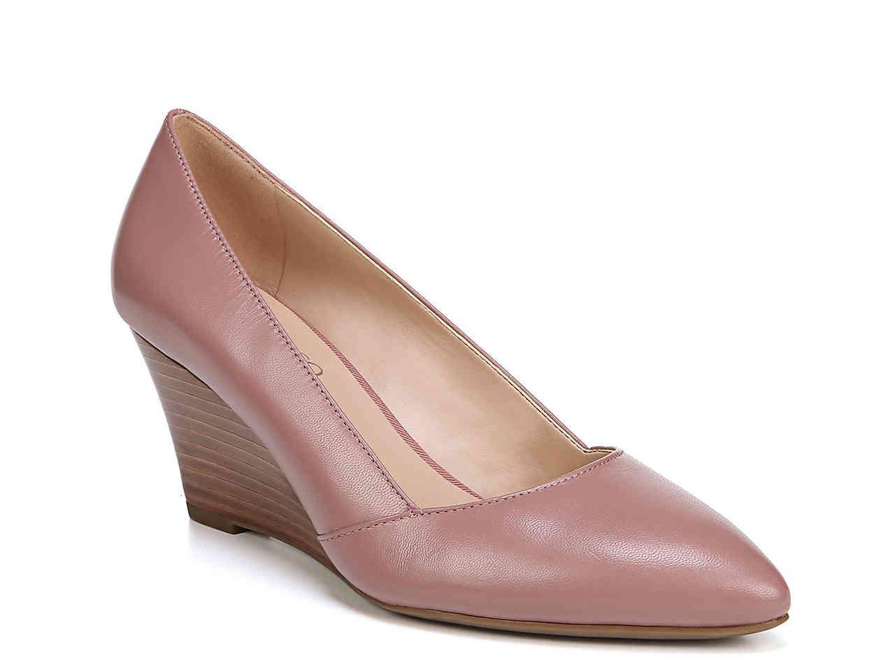 Lyst - Franco Sarto Frankie Wedge Pump in Pink