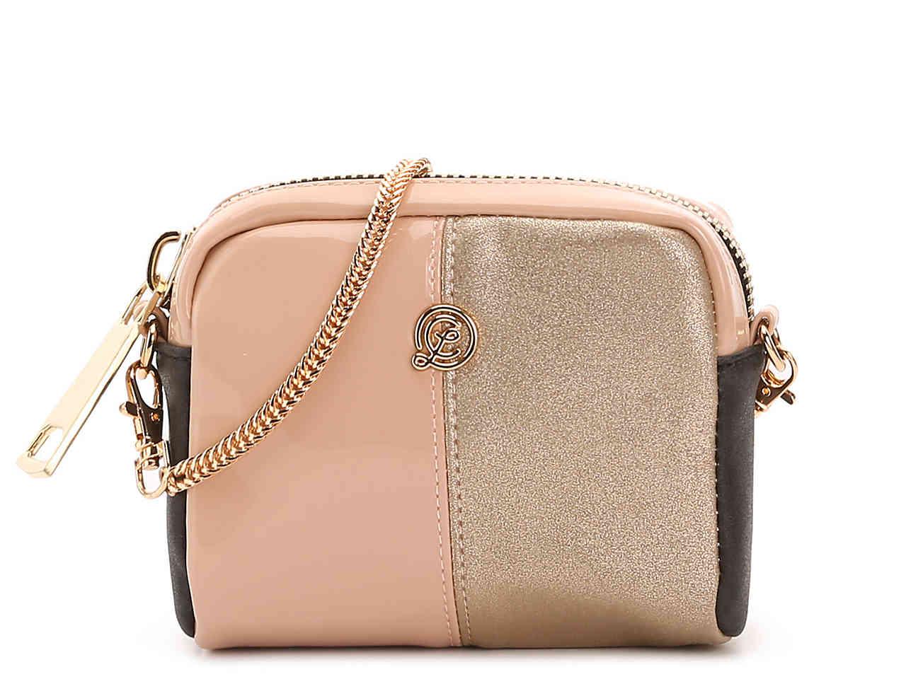 Lyst Chinese Laundry Two Tone Crossbody Bag In Metallic Gallery