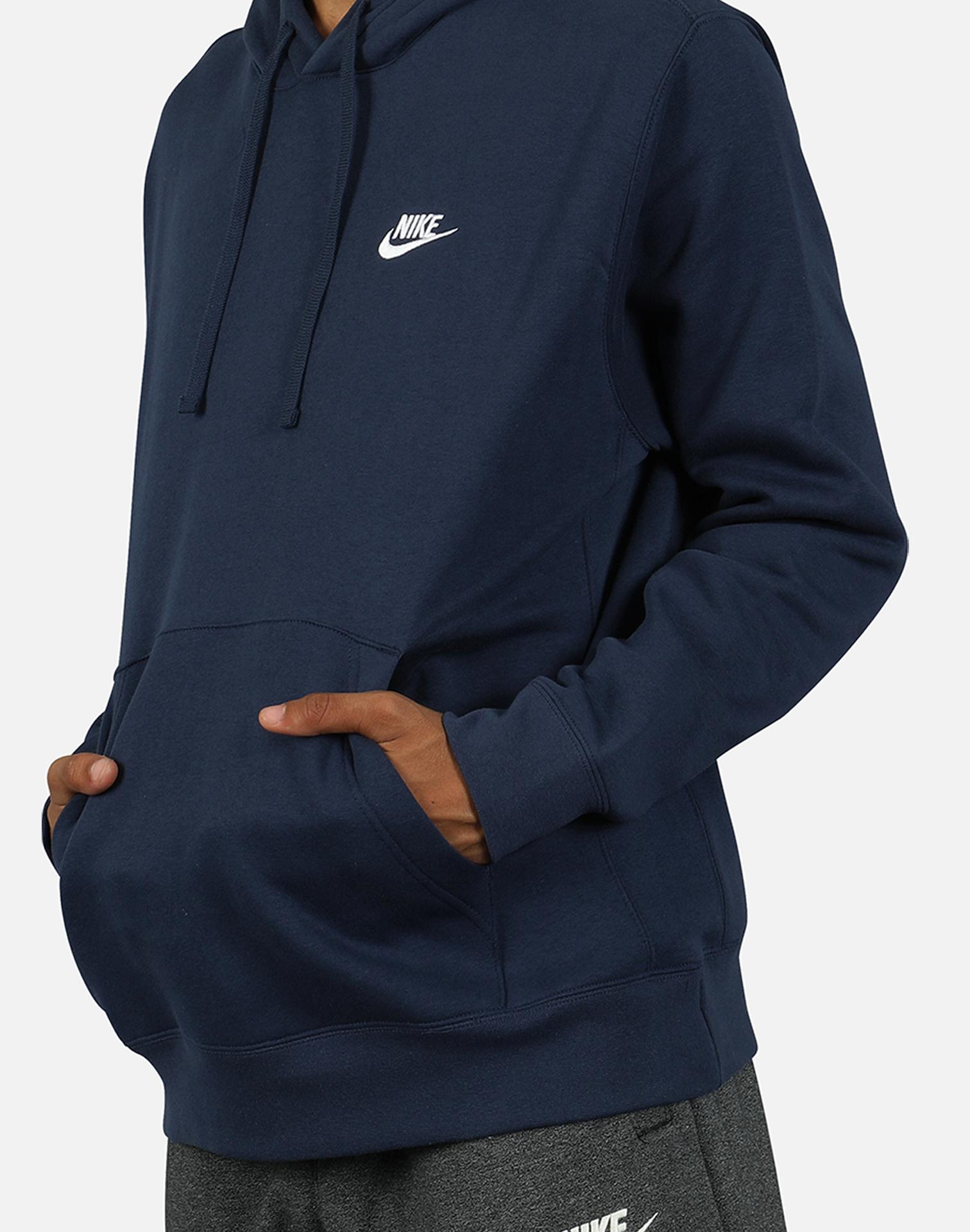 nike laser blue club hoodie