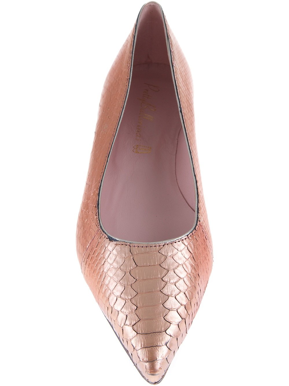 pointed toe ballerinas