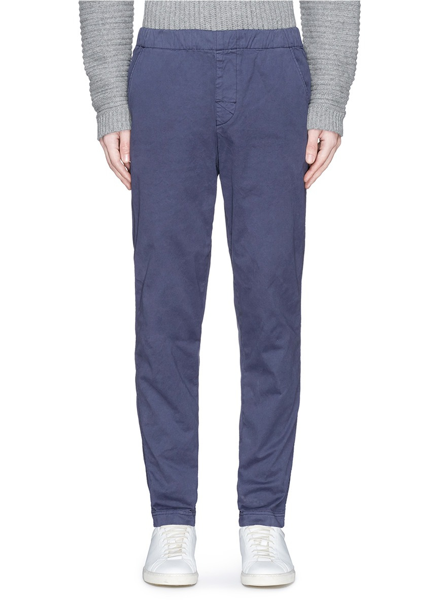 stone island stretch poplin pants