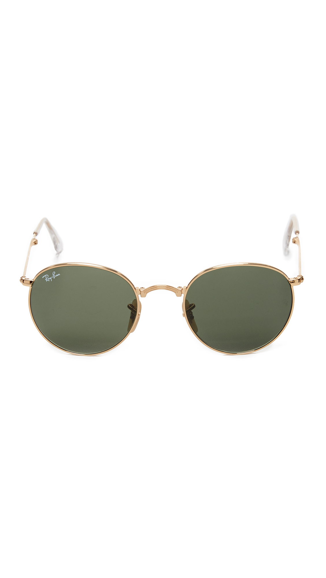 Rayban Icons Round Sunglasses in Green Lyst