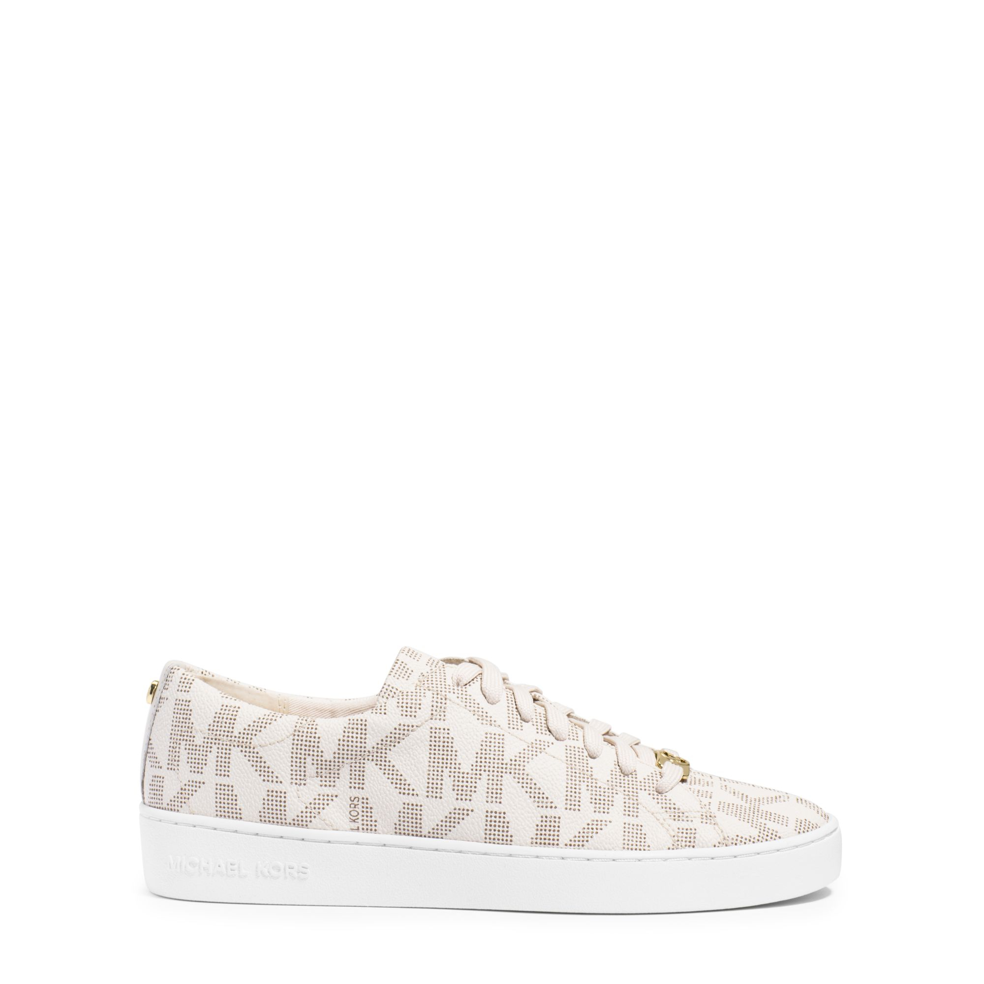 Michael Kors Keaton Logo Sneaker in White - Lyst