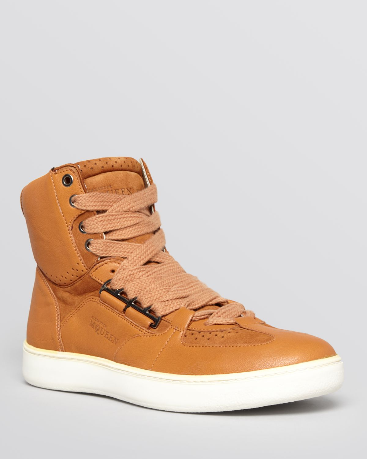 Lyst - Puma Alexander Mcqueen Joust Mid Iv Sneakers in Brown for Men