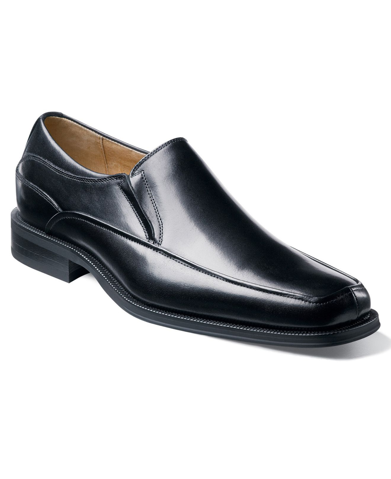 Florsheim Corvell Moc Toe Slip-on Loafers in Black for Men | Lyst