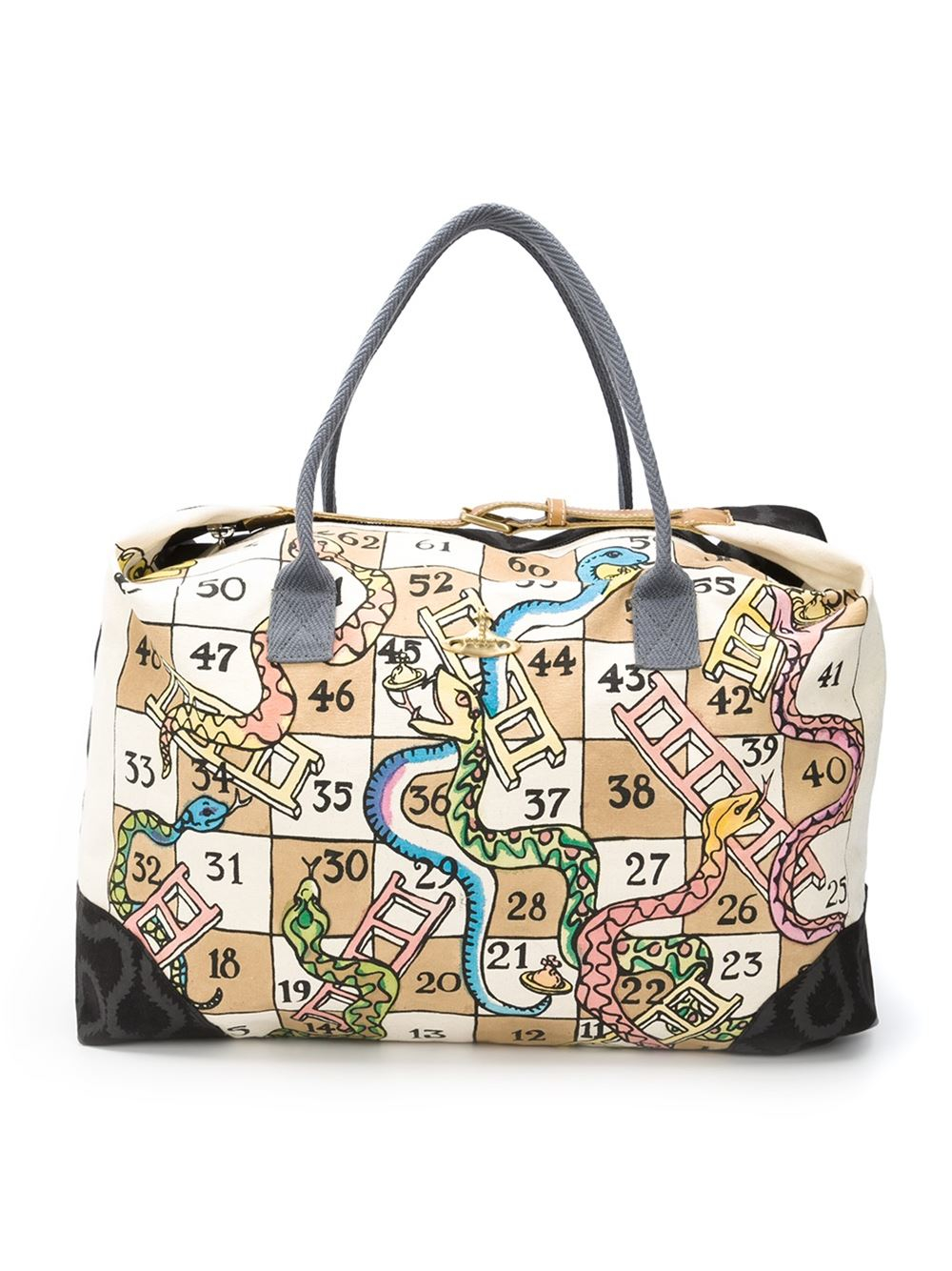 Lyst Vivienne westwood anglomania 'snake Board Game' Weekender Bag in