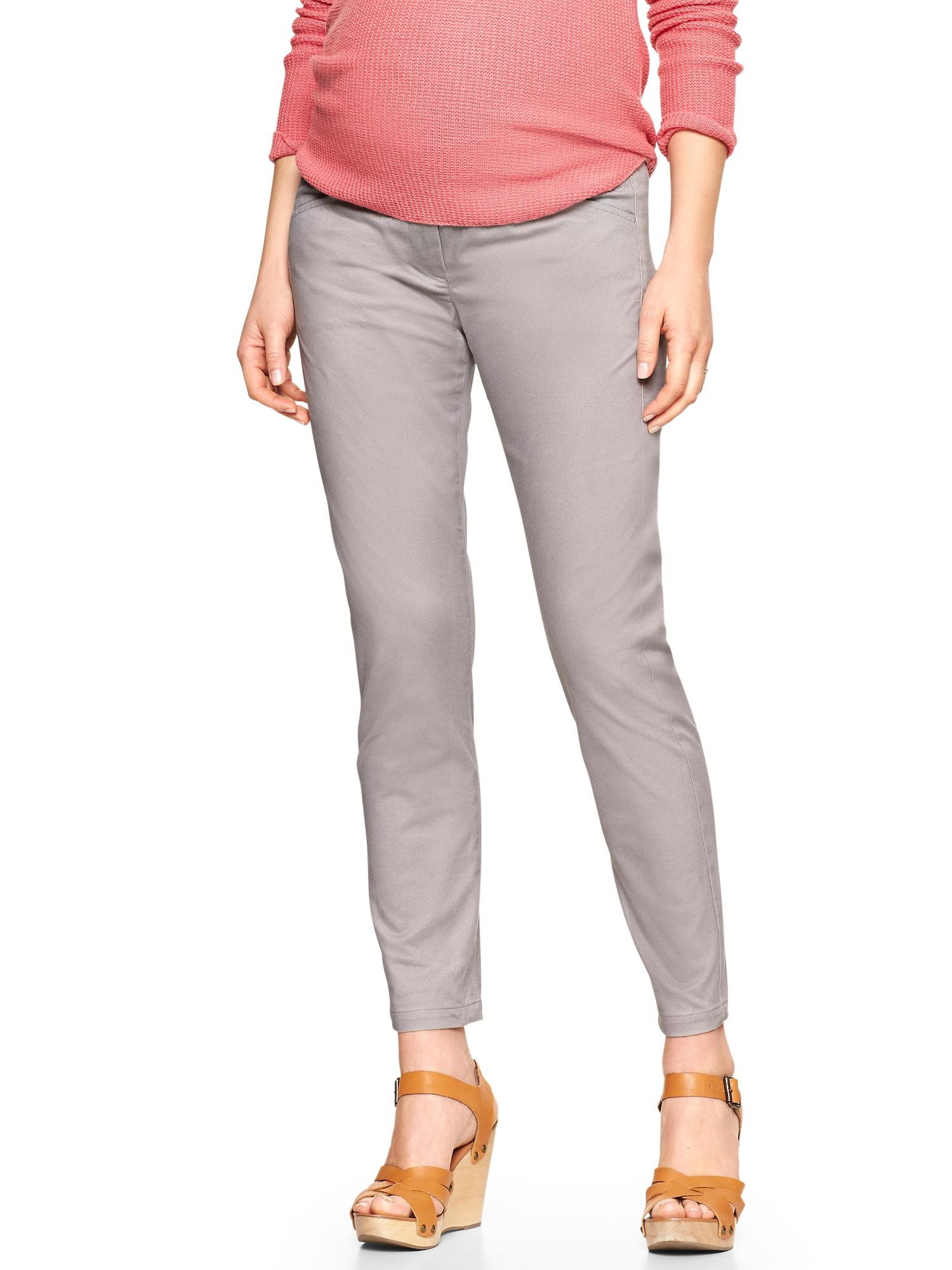 Gap Skinny Mini Pants in Gray (antique pewter ) Lyst