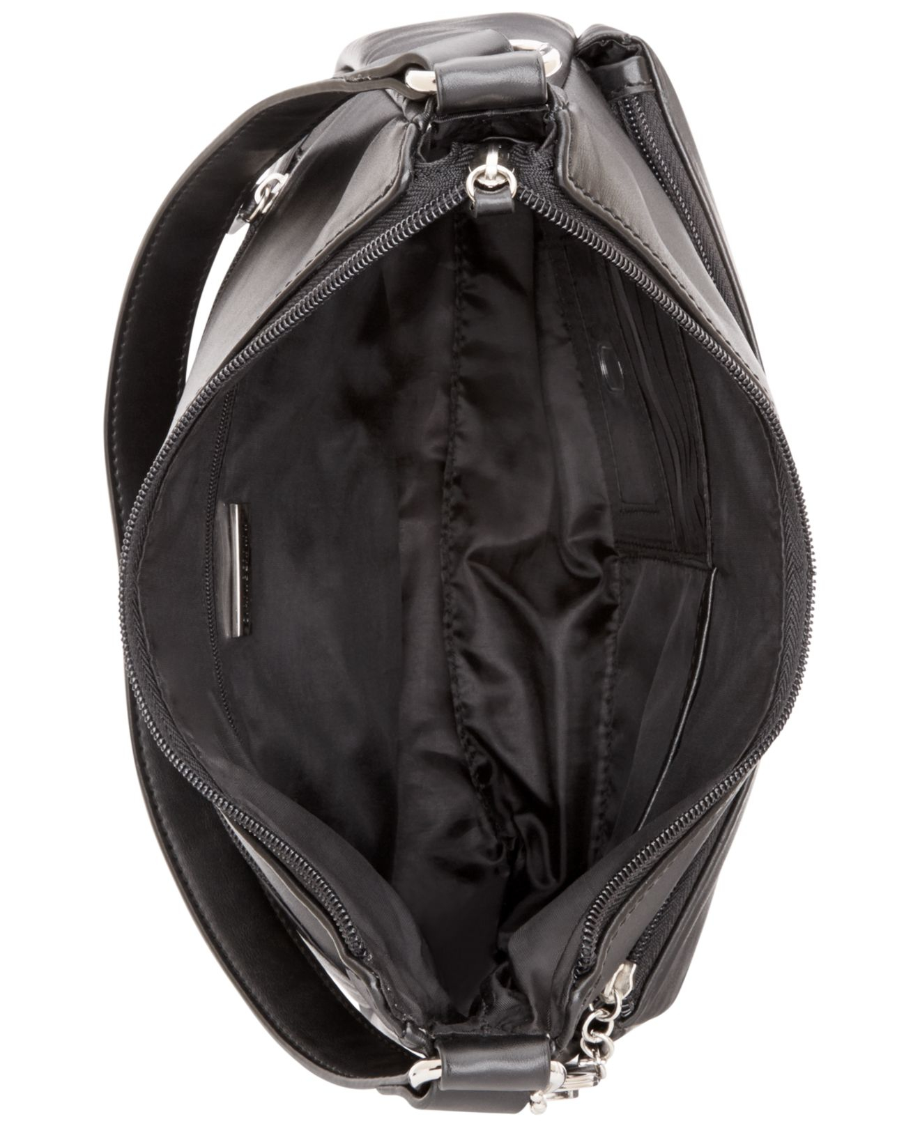 Giani bernini Nappa Leather Hobo Bag in Black | Lyst