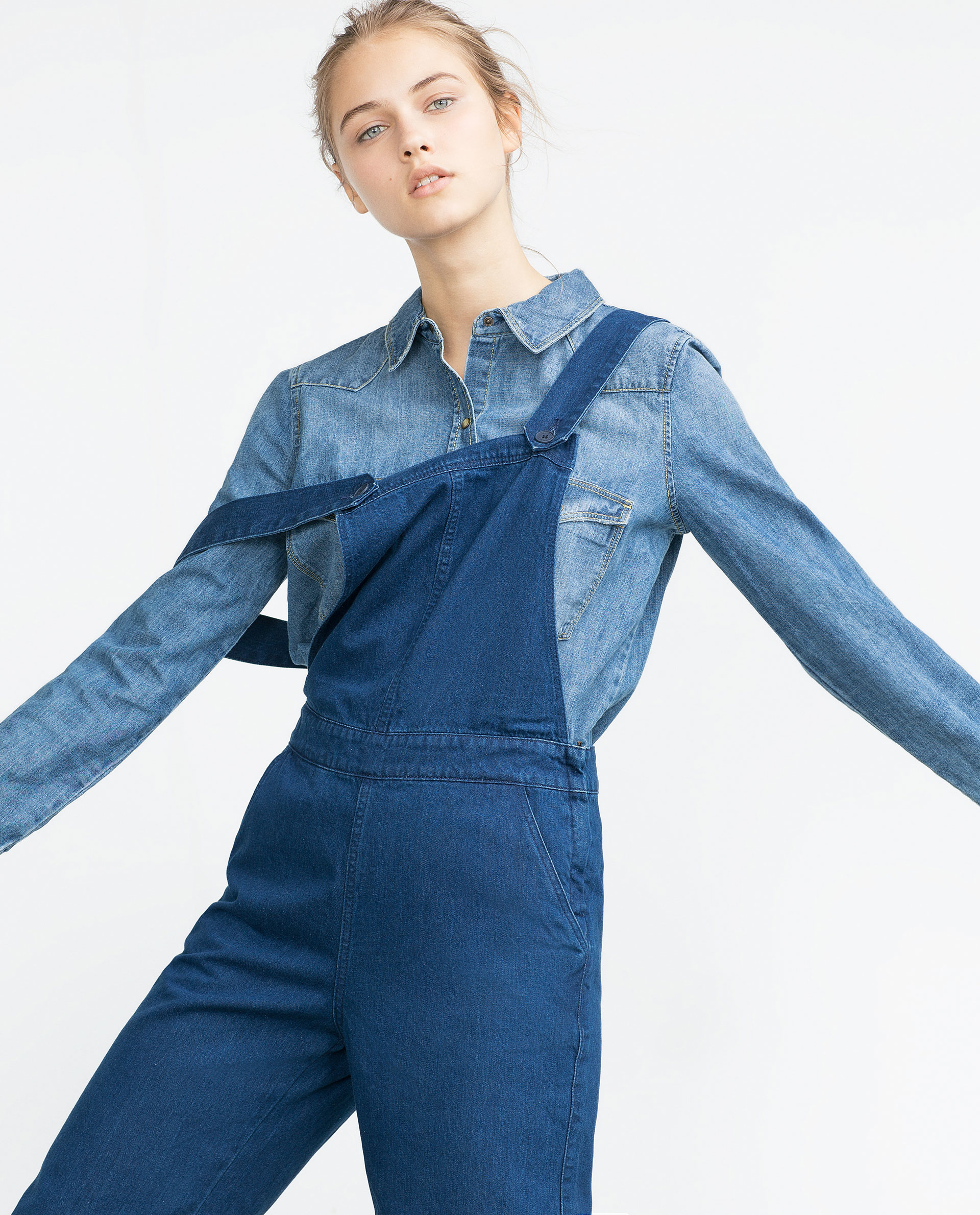 zara blue tracksuit