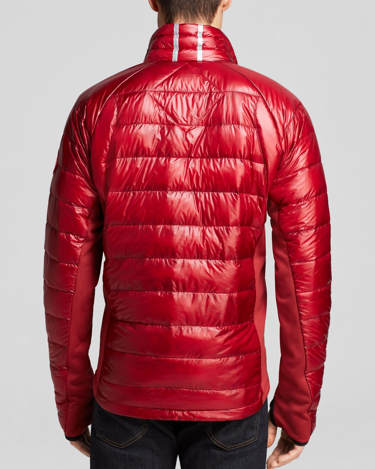 canada goose hybridge lite graphite red canada goose hybridge lite graphite red
