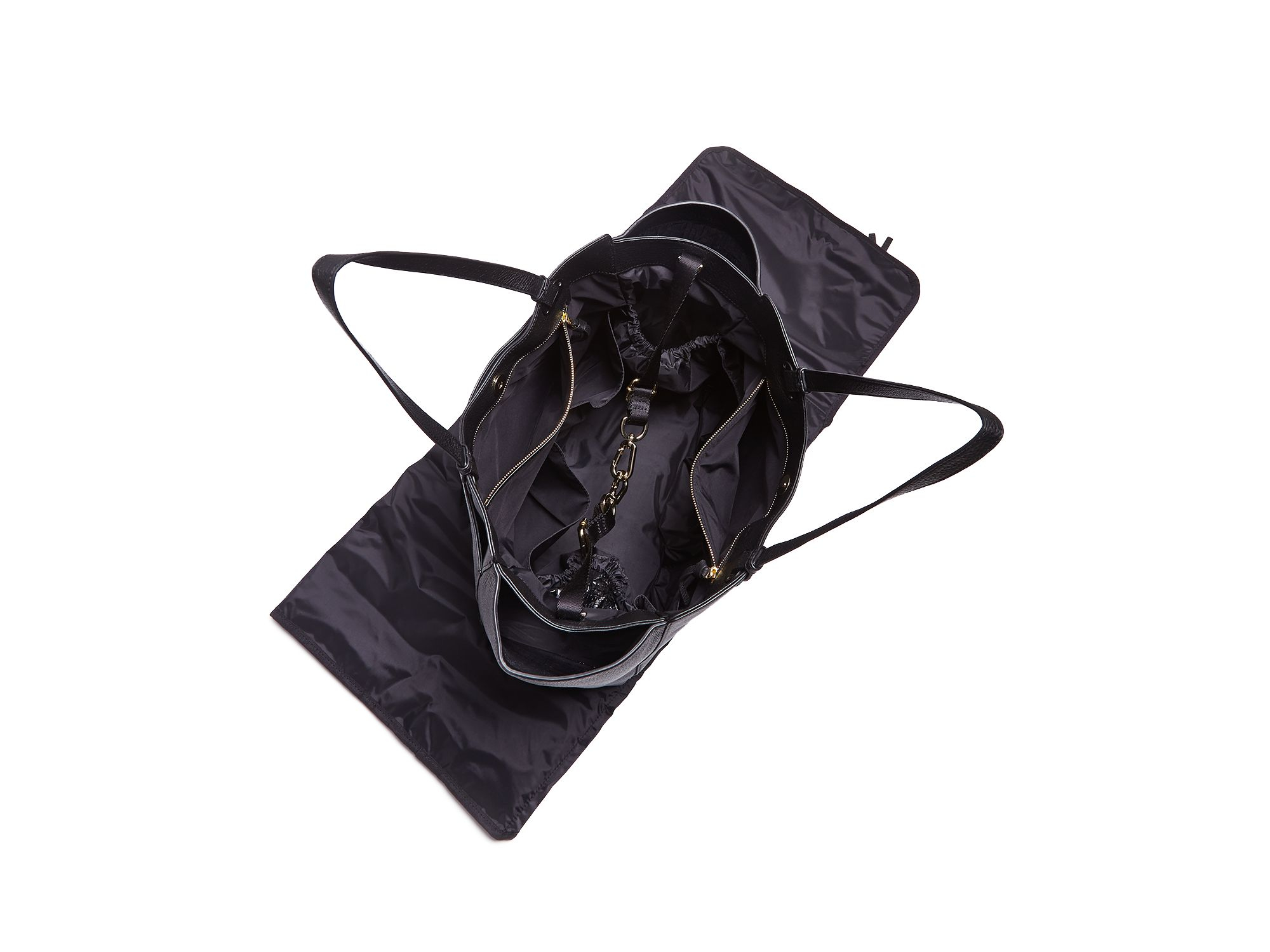 Lyst Tory Burch Thea Diaper Bag In Black Gallery