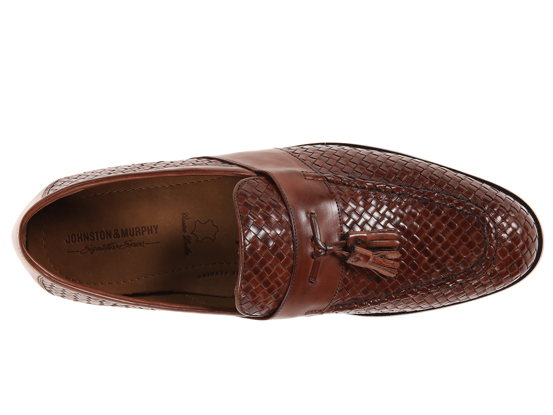 johnston & murphy cresswell woven tassel