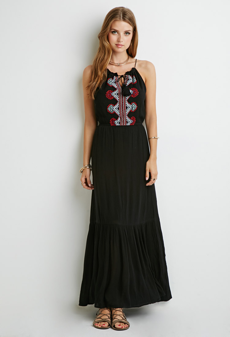 And black halter dress forever 21 women sydney