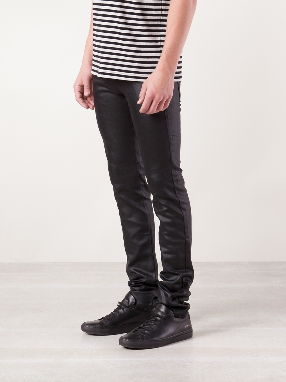 Lyst Naked Famous Super Skinny Guy Jeans In Black For Men