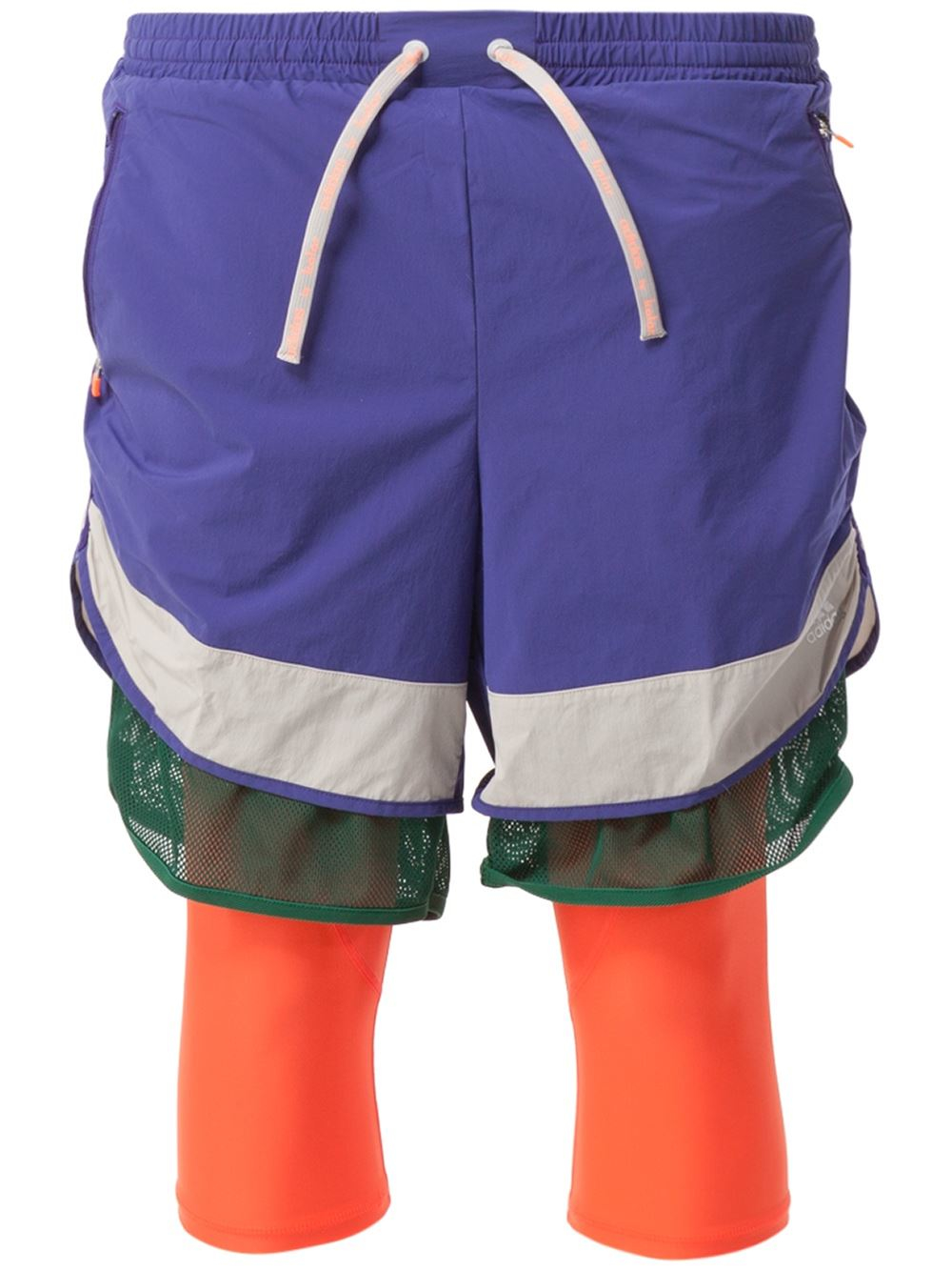 lyst adidas kolorname x traccia corti verde per gli uomini lyst adidas kolorname x traccia corti verde per gli uomini