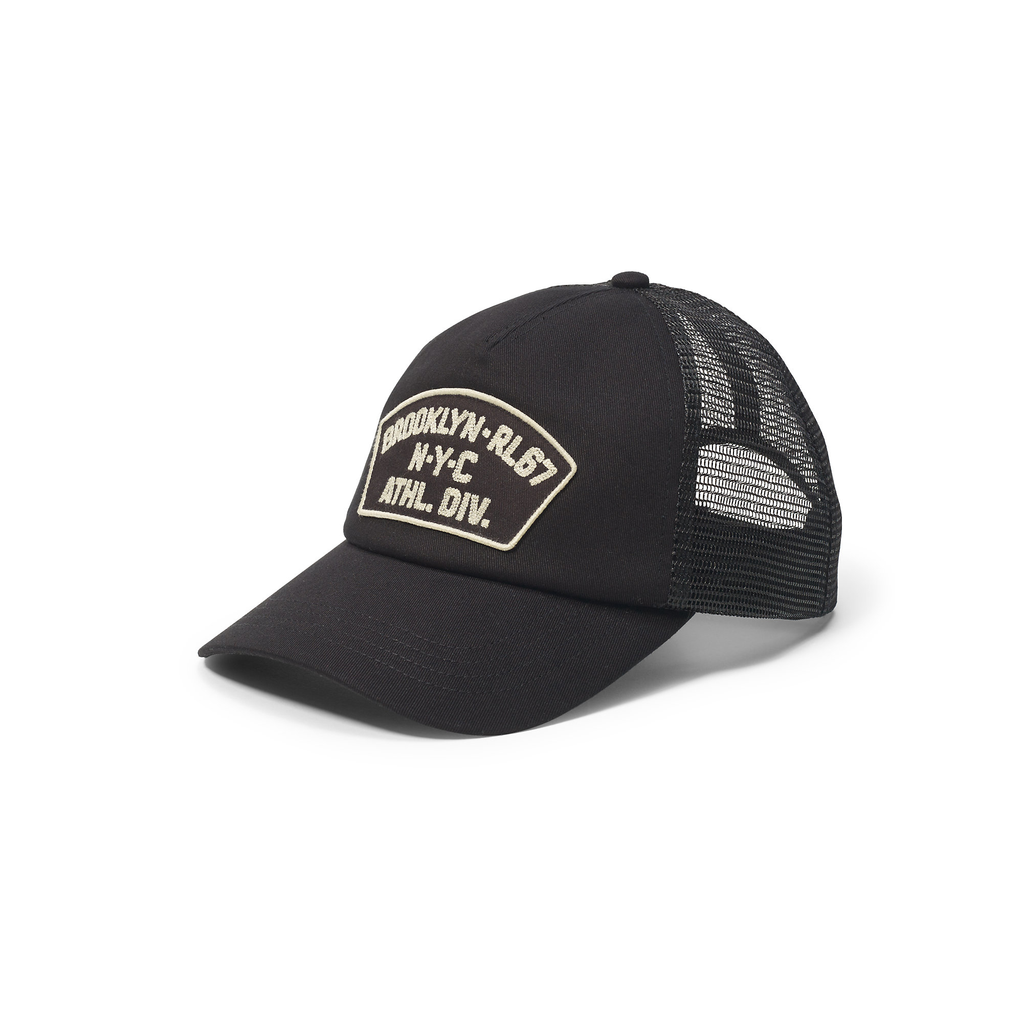 Lyst - Polo Ralph Lauren Utility Mesh Trucker Hat in Black for Men