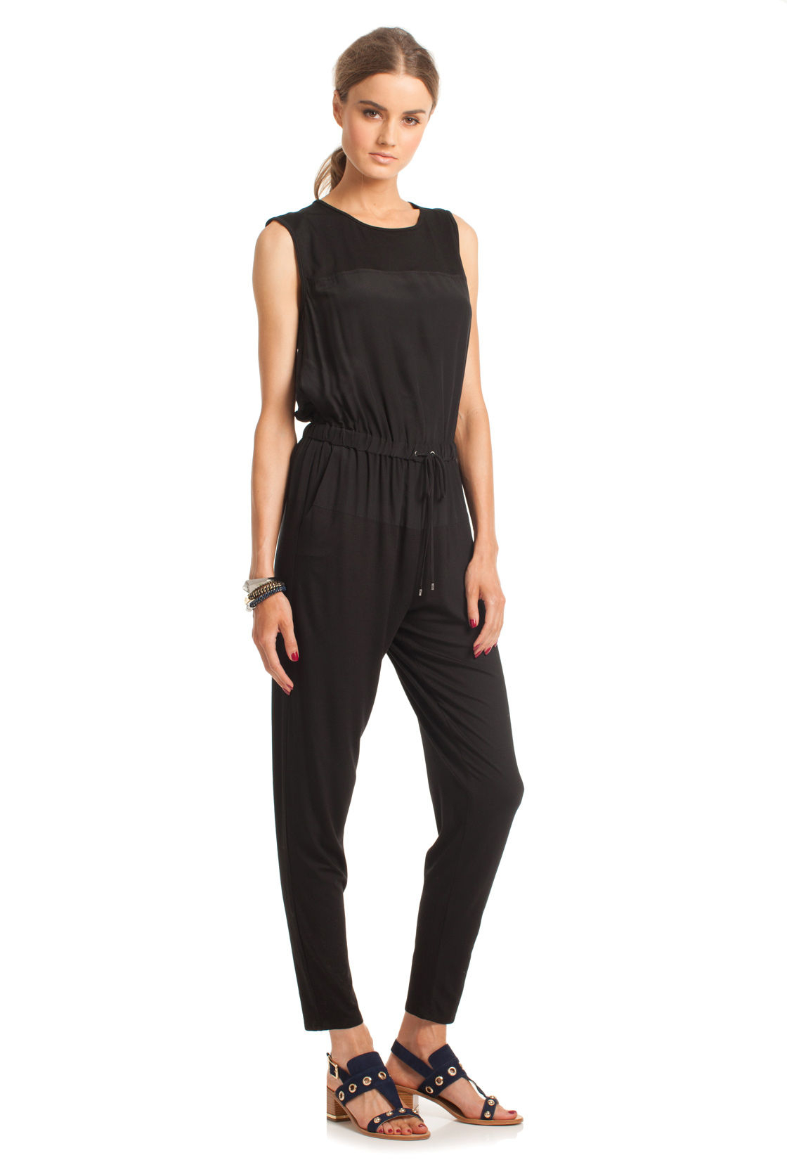 Lyst - Trina Turk Oliana Jumpsuit in Black