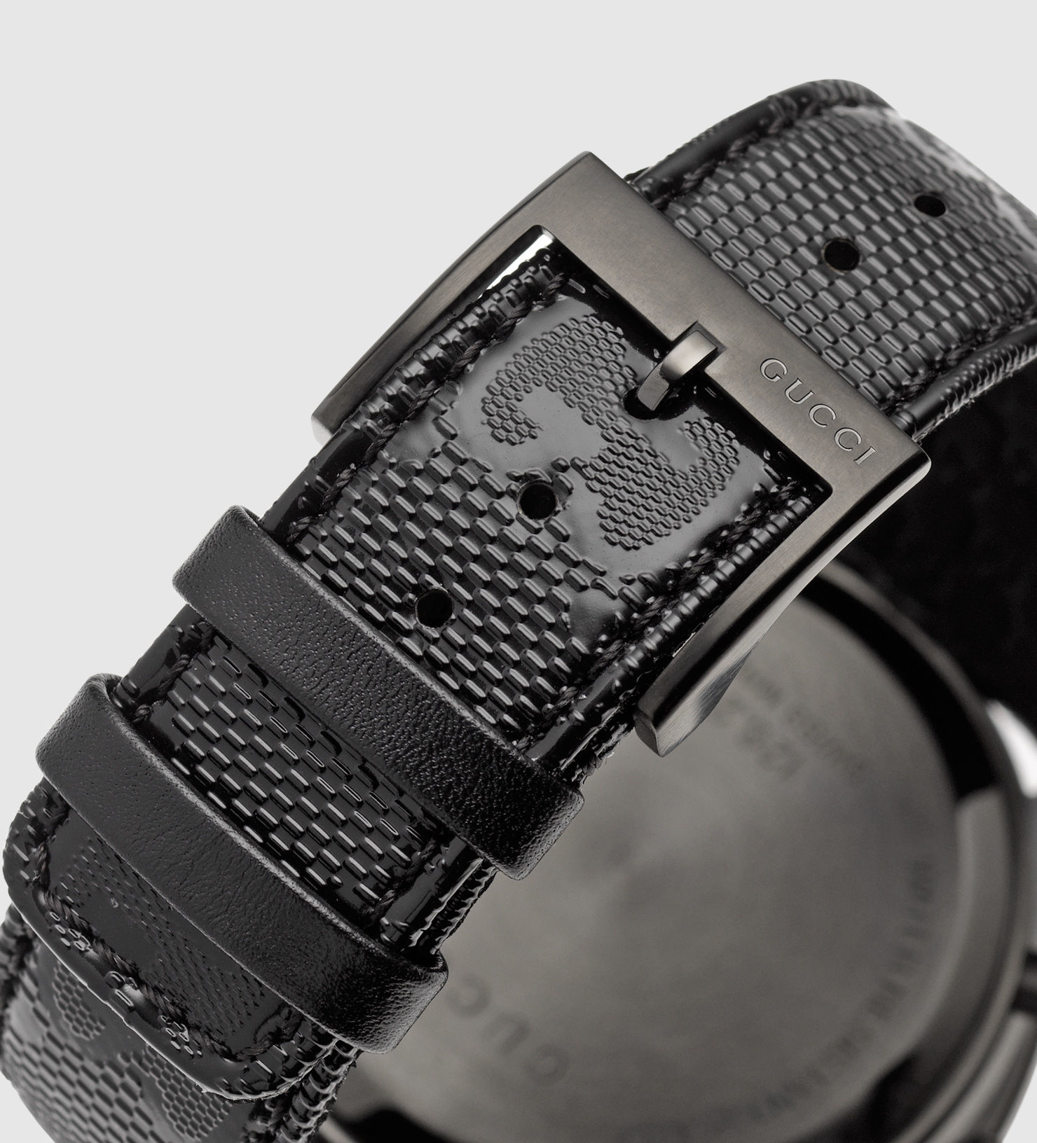 Lyst Gucci Unisex Swiss Chronograph Gtimeless Black Fabric Strap