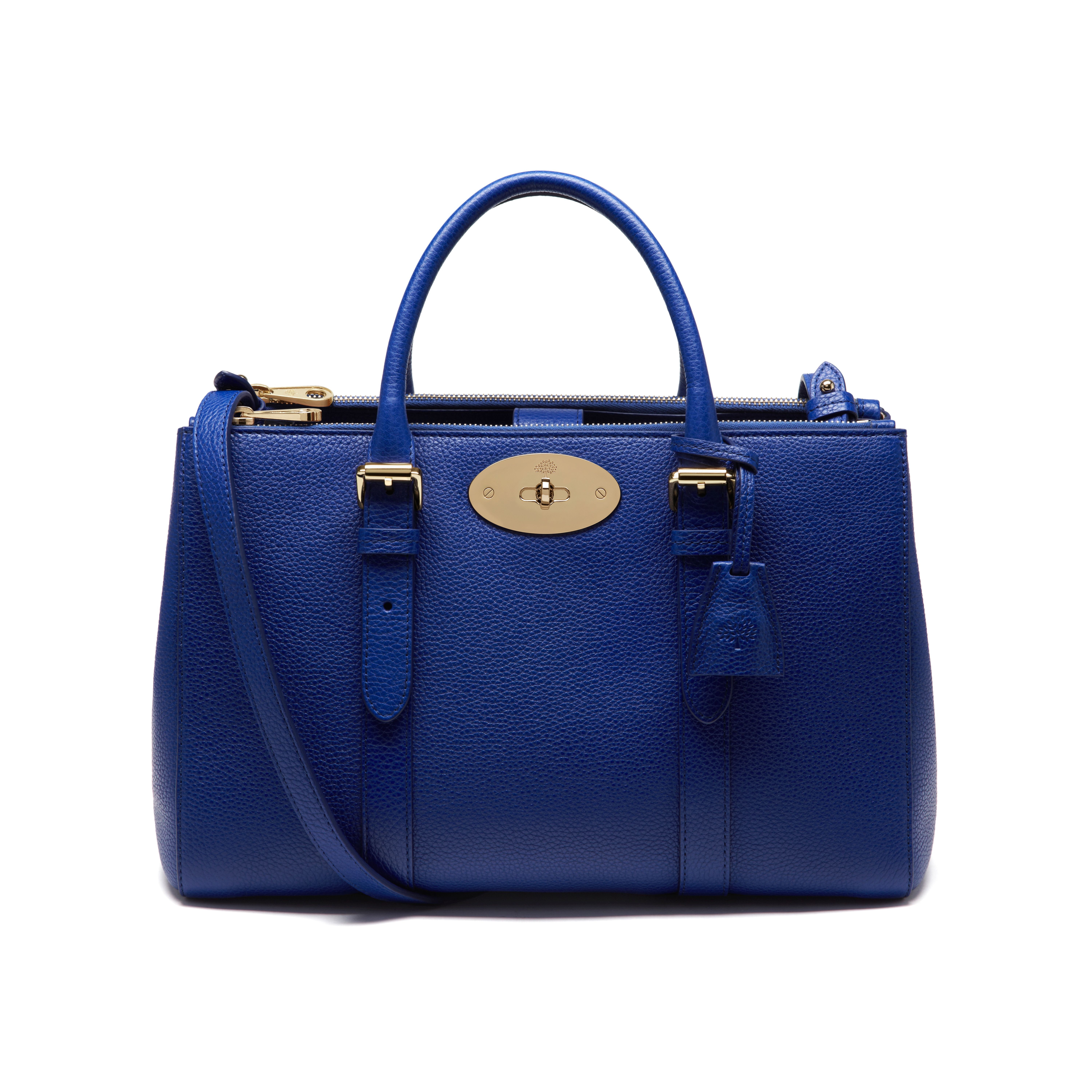 mulberry bayswater bag blue