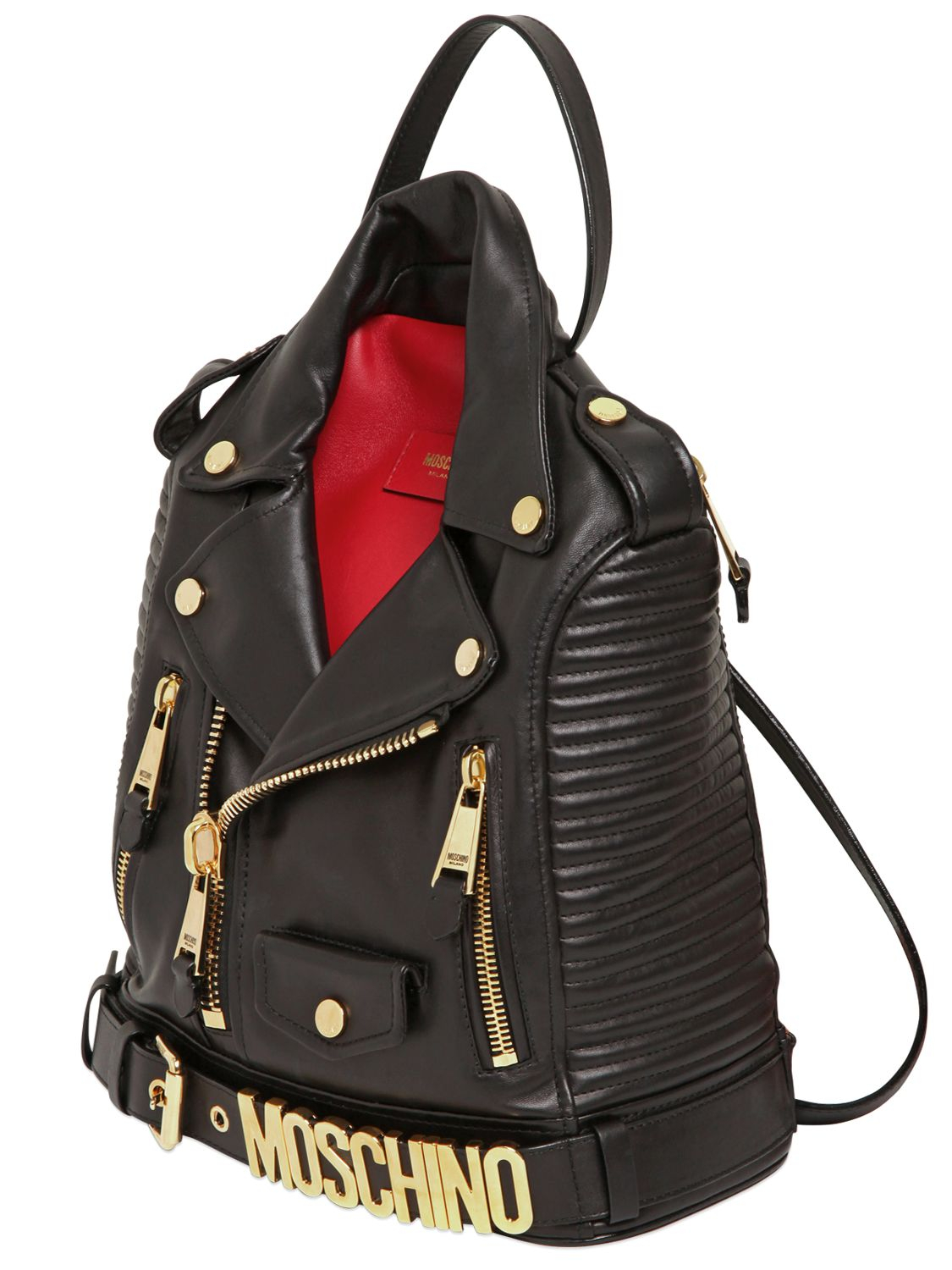 biker jacket bag