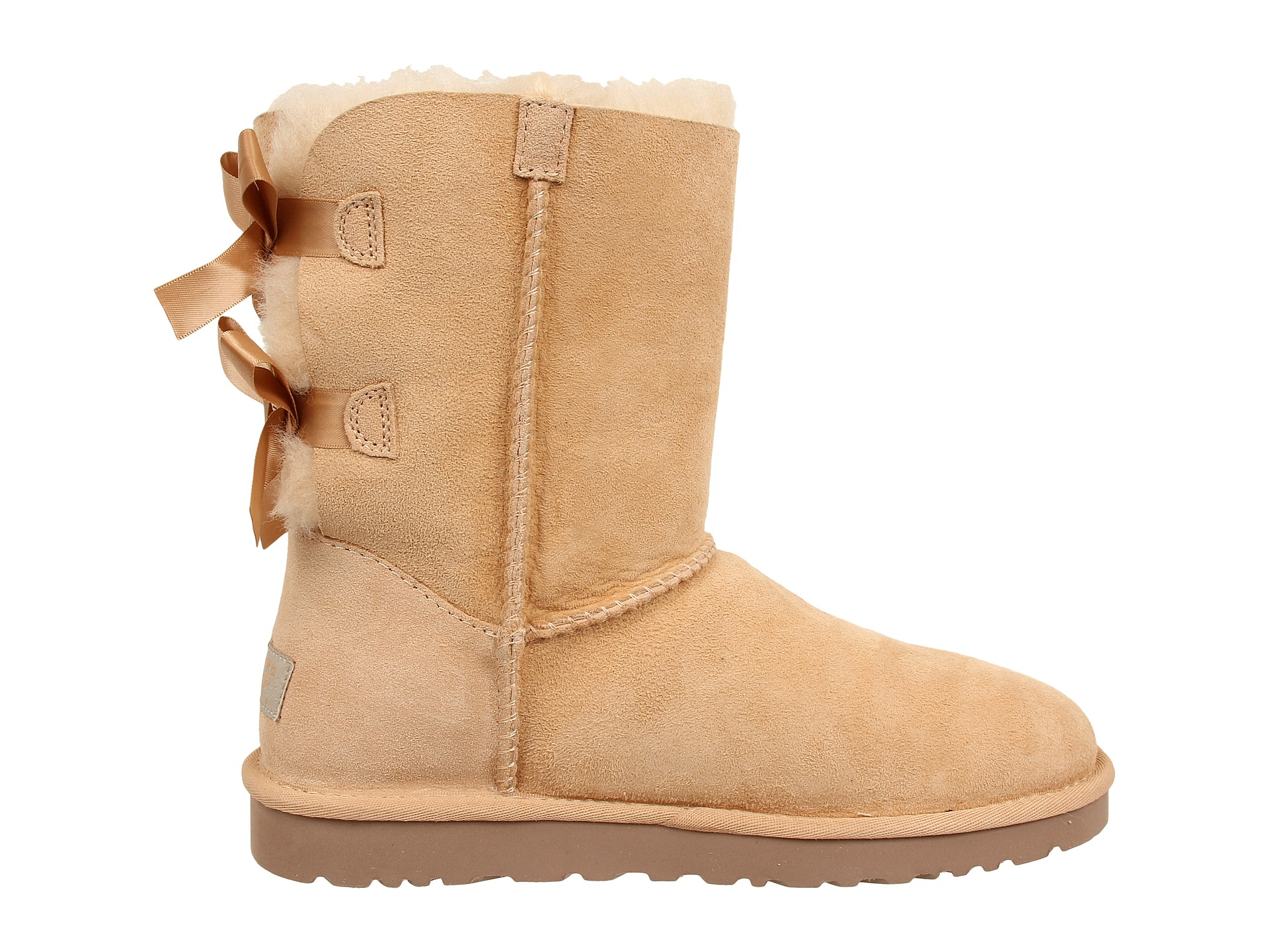 brown uggs with bows