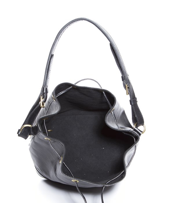 Lyst - Louis Vuitton Preowned Black Epi Leather Noe Drawstring Bag in Black