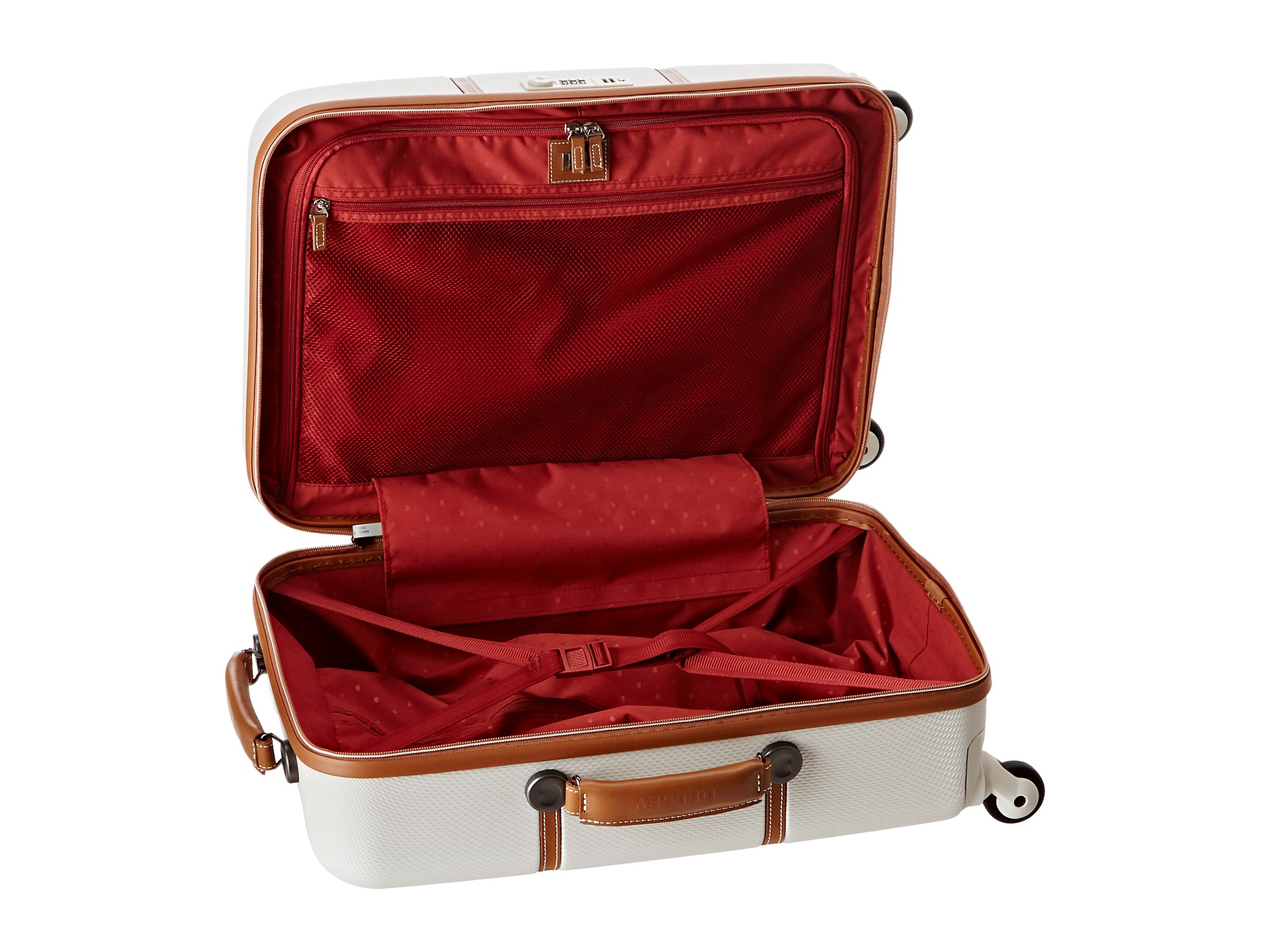 Lyst Delsey Chatelet 21" Carryon Trolley in White