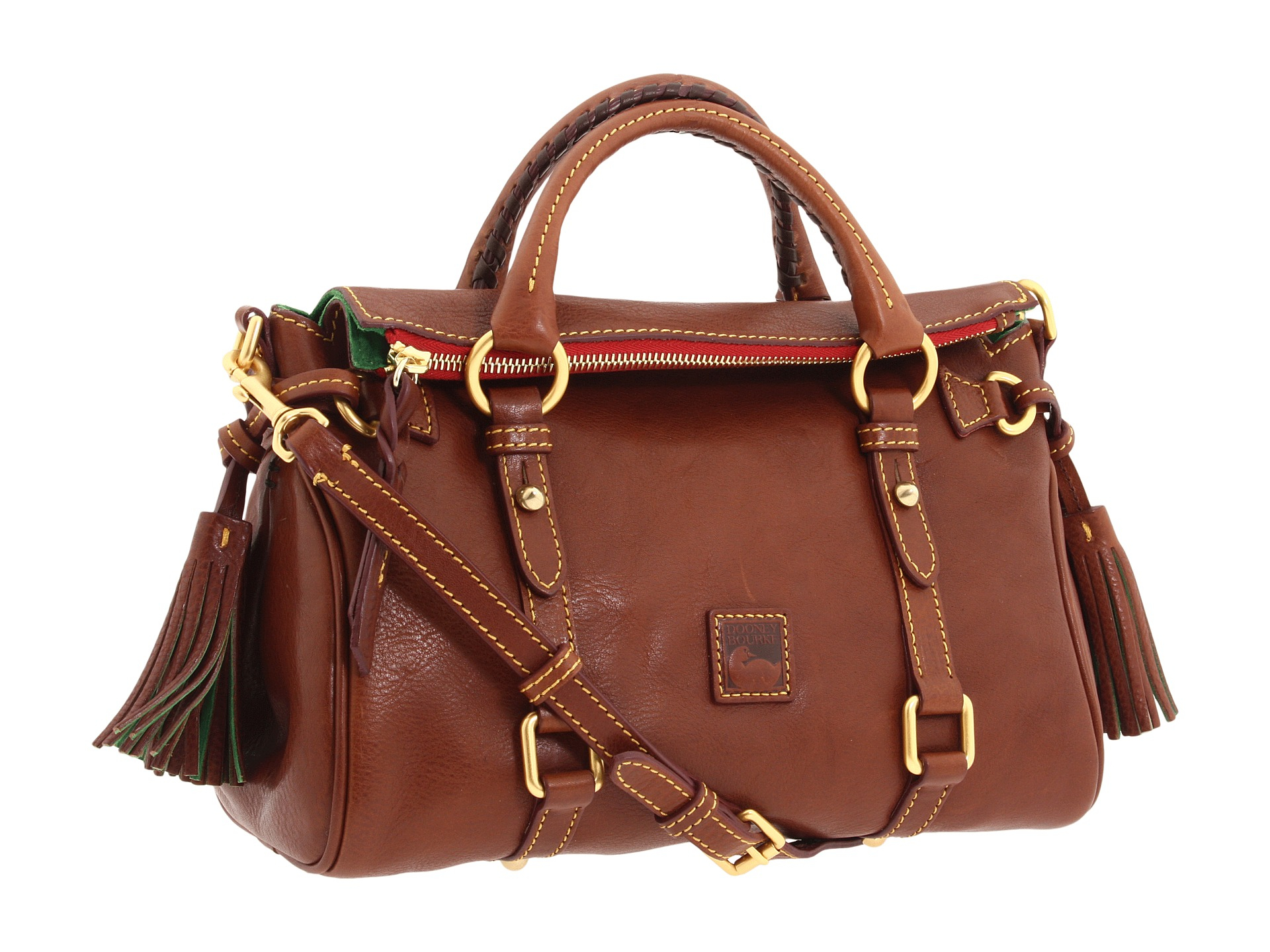 Lyst Dooney Bourke Floine Mini Satchel In Brown Gallery