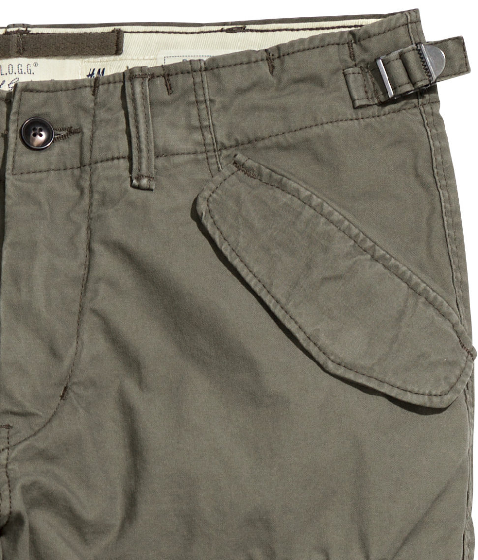 h and m cargo pants men