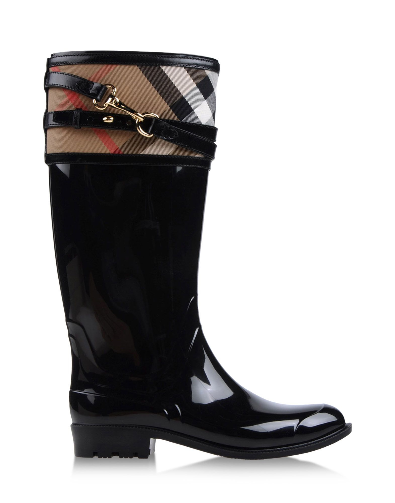 Burberry Rainboots & Wellies in Black | Lyst