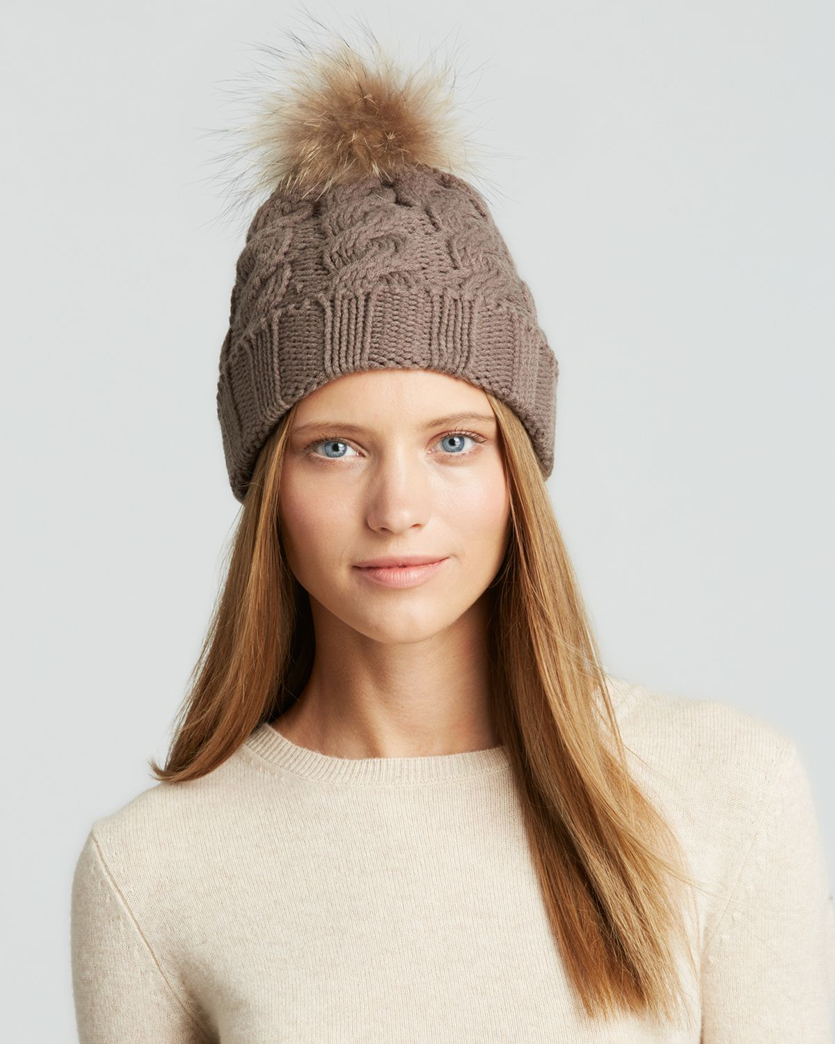 pom forever pom hat 21 Brown Hat (Taupe) Pom Lyst pom in Fraas Fur pom forever pom hat 21 Brown Hat (Taupe) Pom Lyst pom in Fraas Fur
