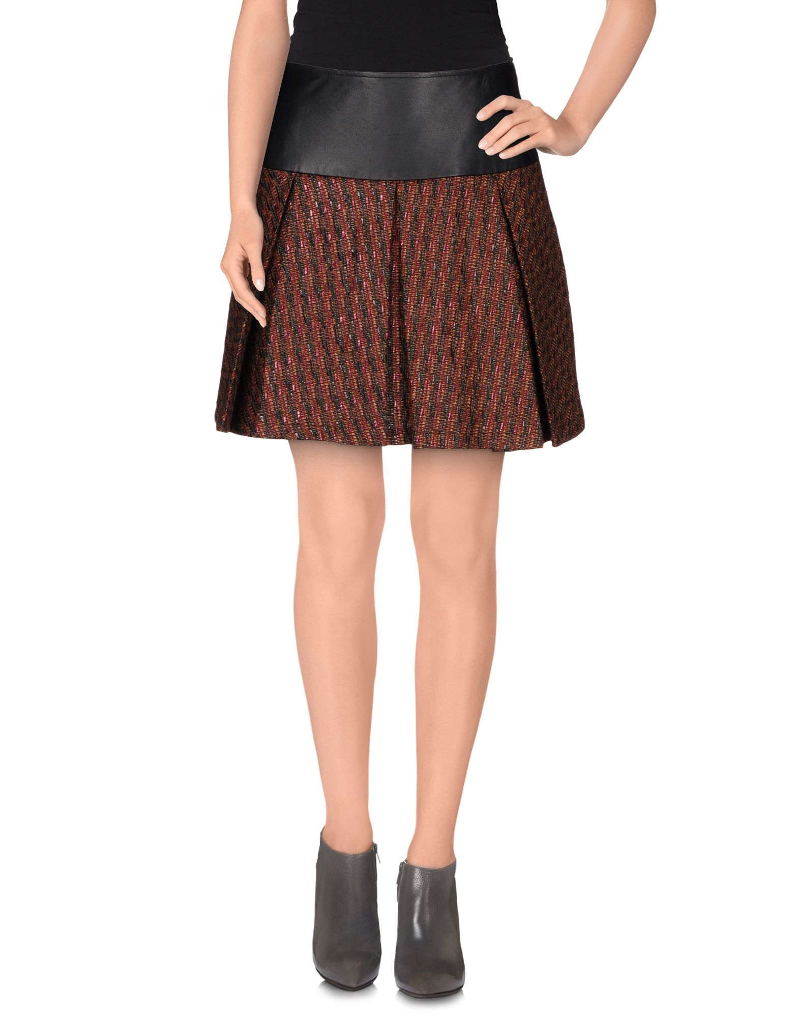 Kristina Ti Mini Skirt In Red Lyst