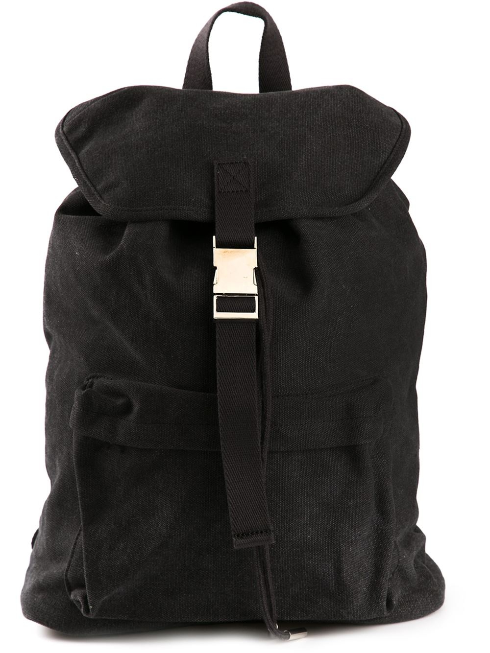 A.p.c. Snap Buckle Backpack in Gray for Men Lyst