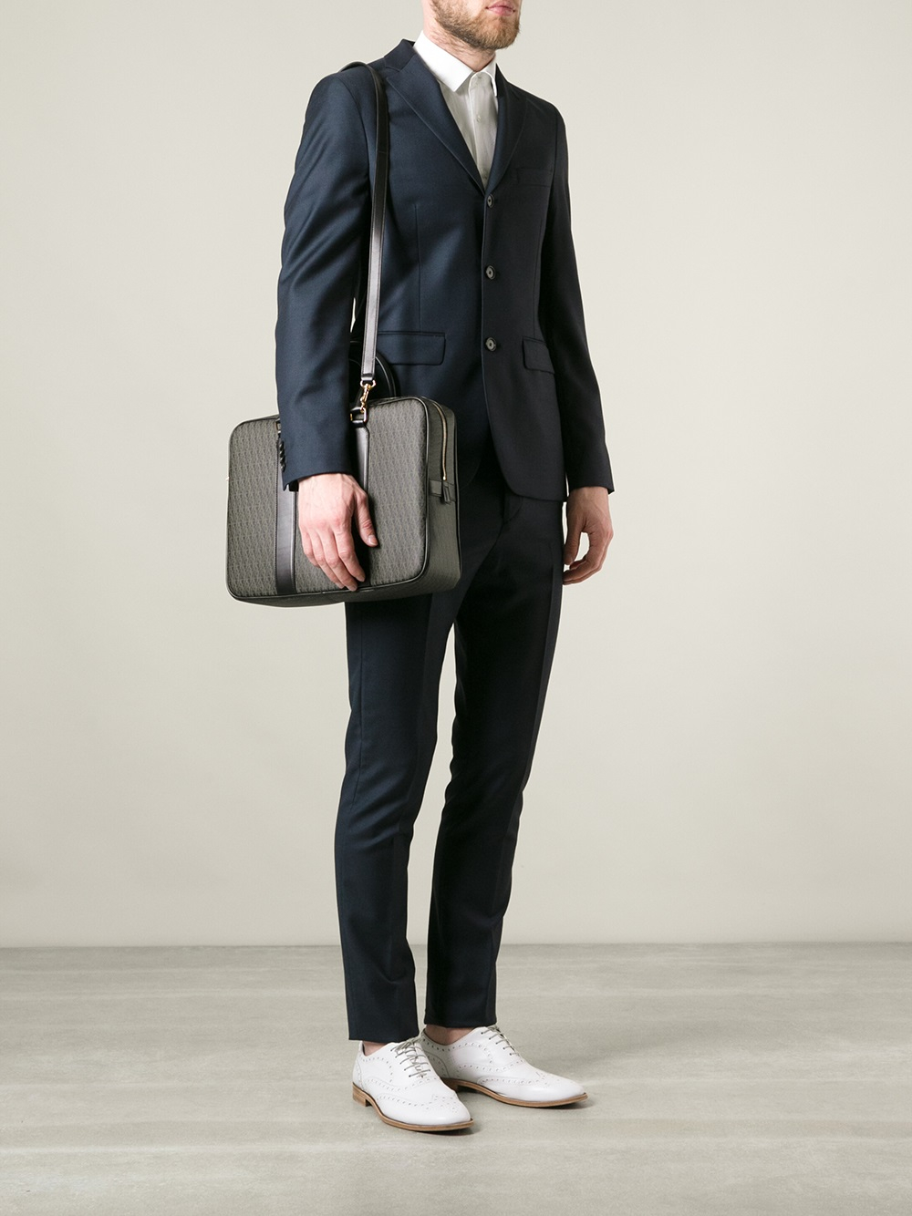 ysl briefcase  