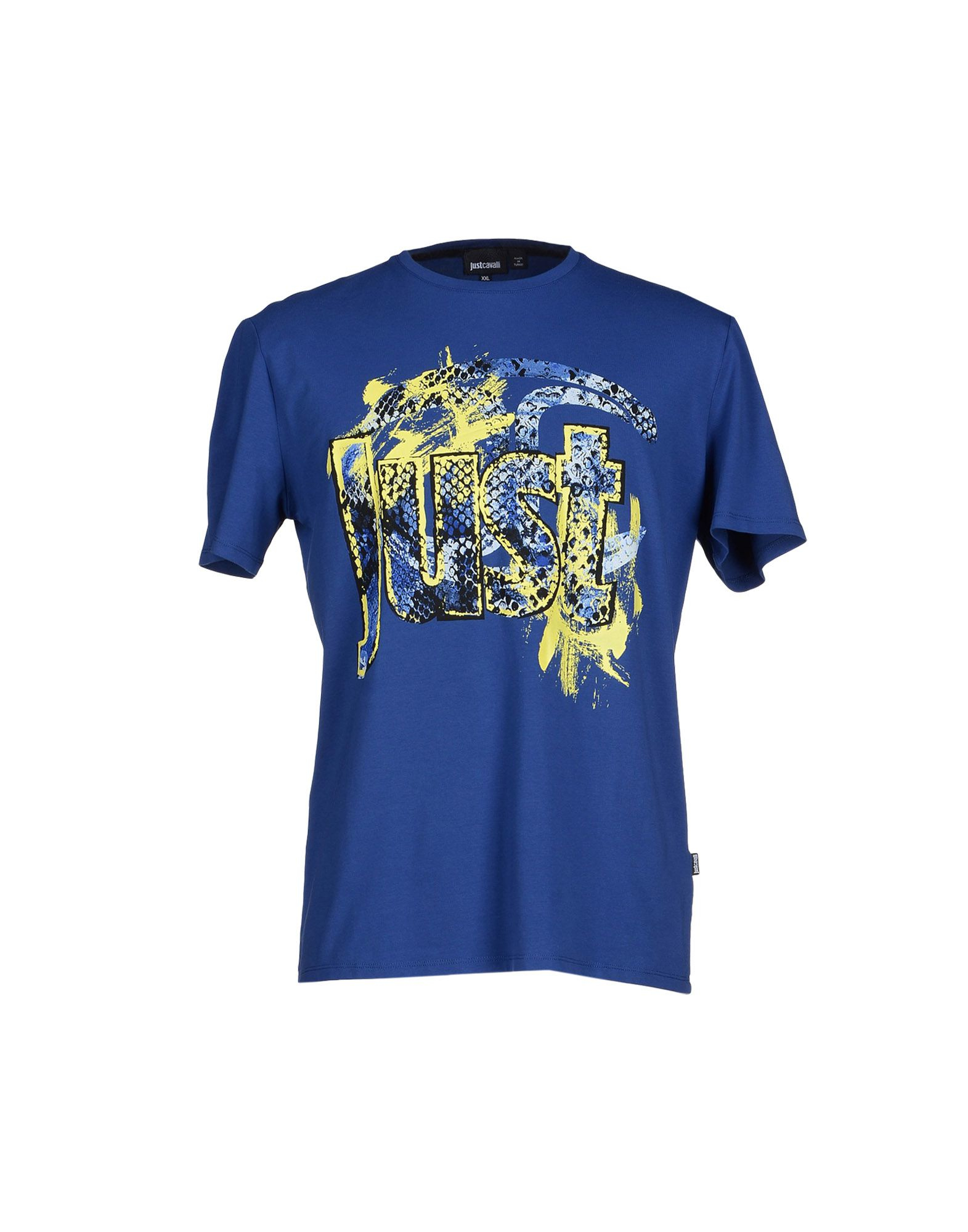 Just cavalli T-shirt in Blue for Men - Save 60% | Lyst