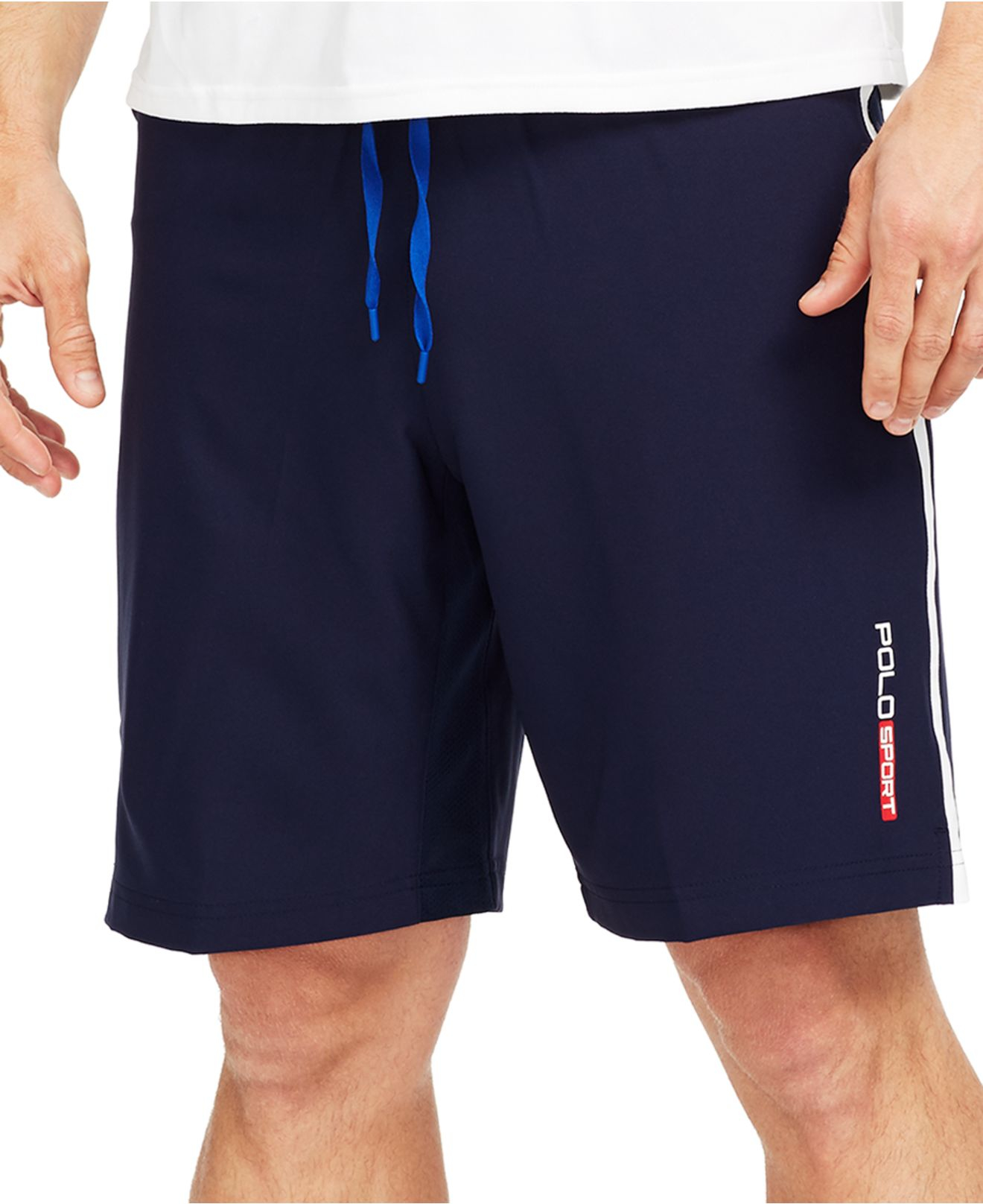 Polo ralph lauren Polo Sport Soccer Compression Shorts in Blue for Men 