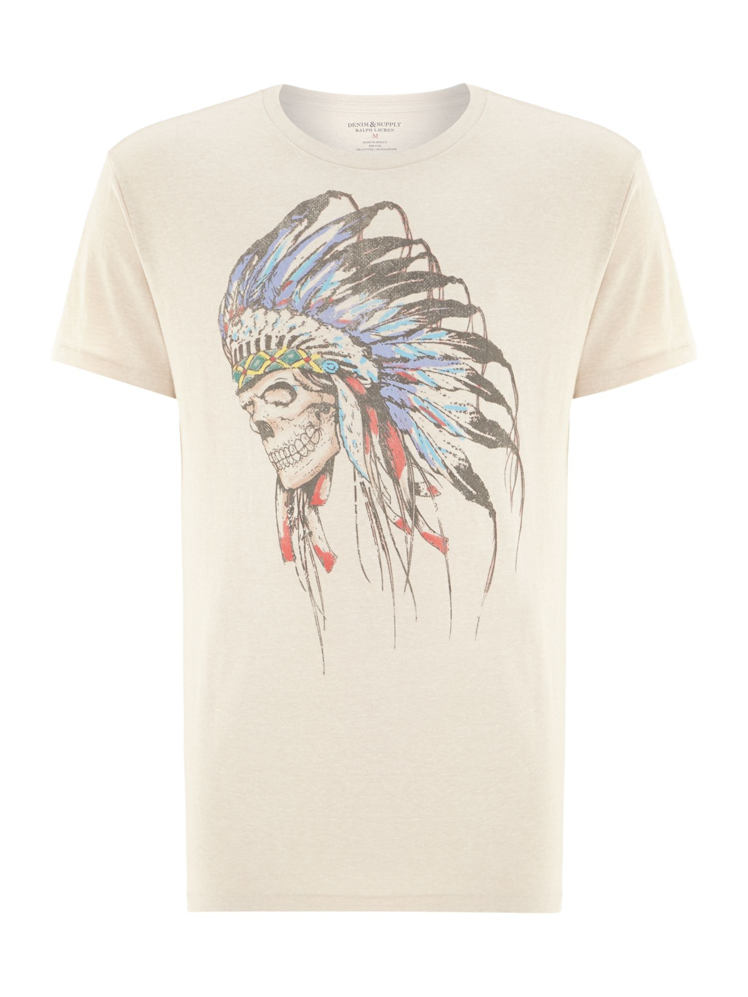 Crew Neck Short Sleeve Symmetric Print T Shirt Crew Neck Short Sleeve Symmetric Print T Shirt